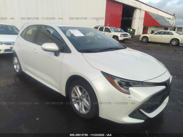 TOYOTA COROLLA HATCHBACK 2020 jtnb4rbe0l3095281