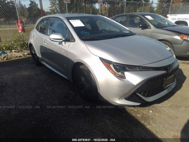 TOYOTA COROLLA HATCHBACK 2020 jtnb4rbe2l3090048