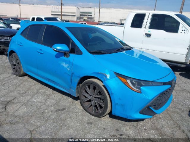 TOYOTA COROLLA 2020 jtnb4rbe7l3085783