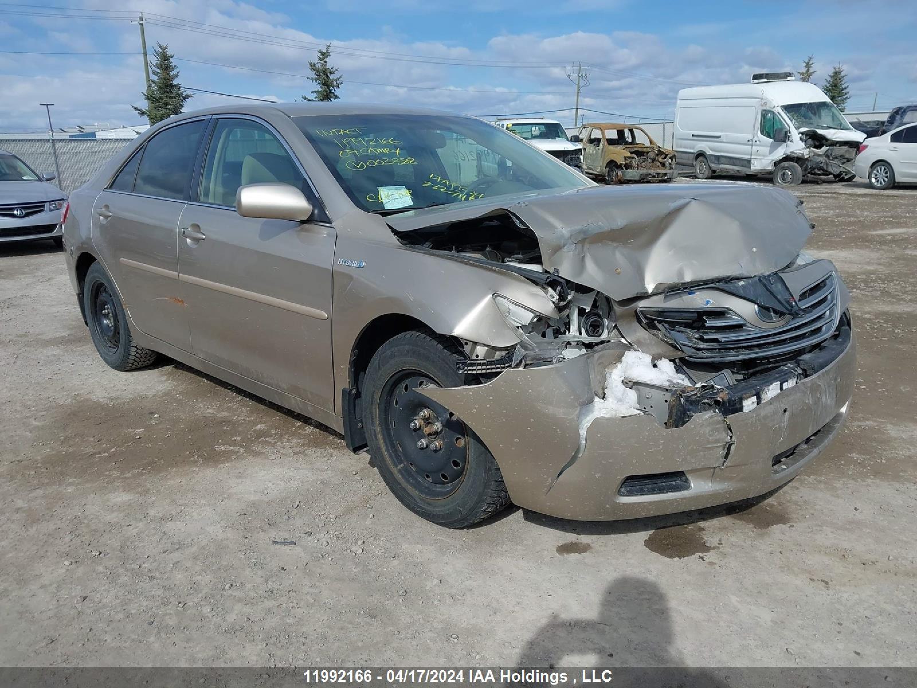 TOYOTA CAMRY 2007 jtnbb46k073003388