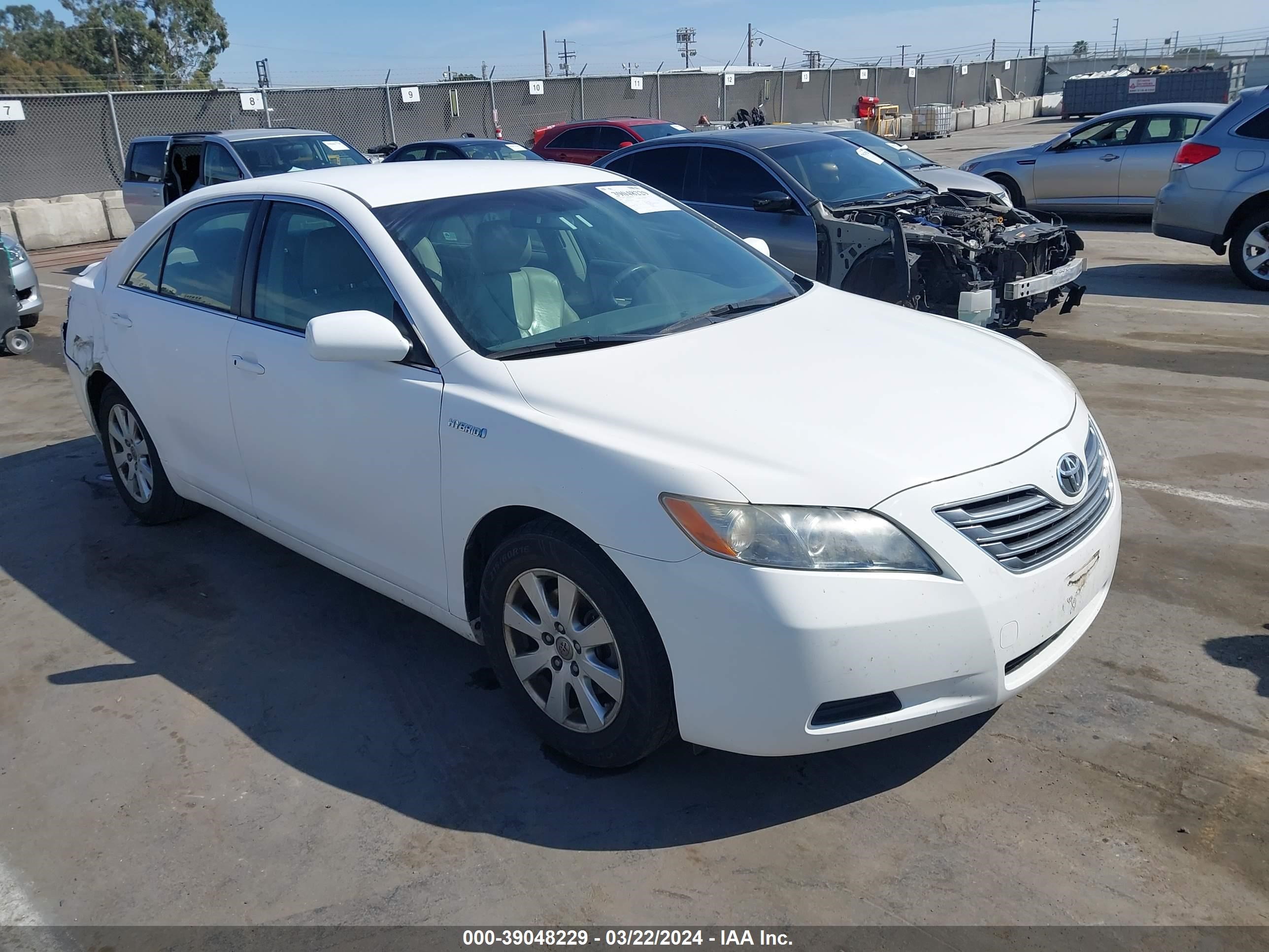 TOYOTA CAMRY 2008 jtnbb46k183045506