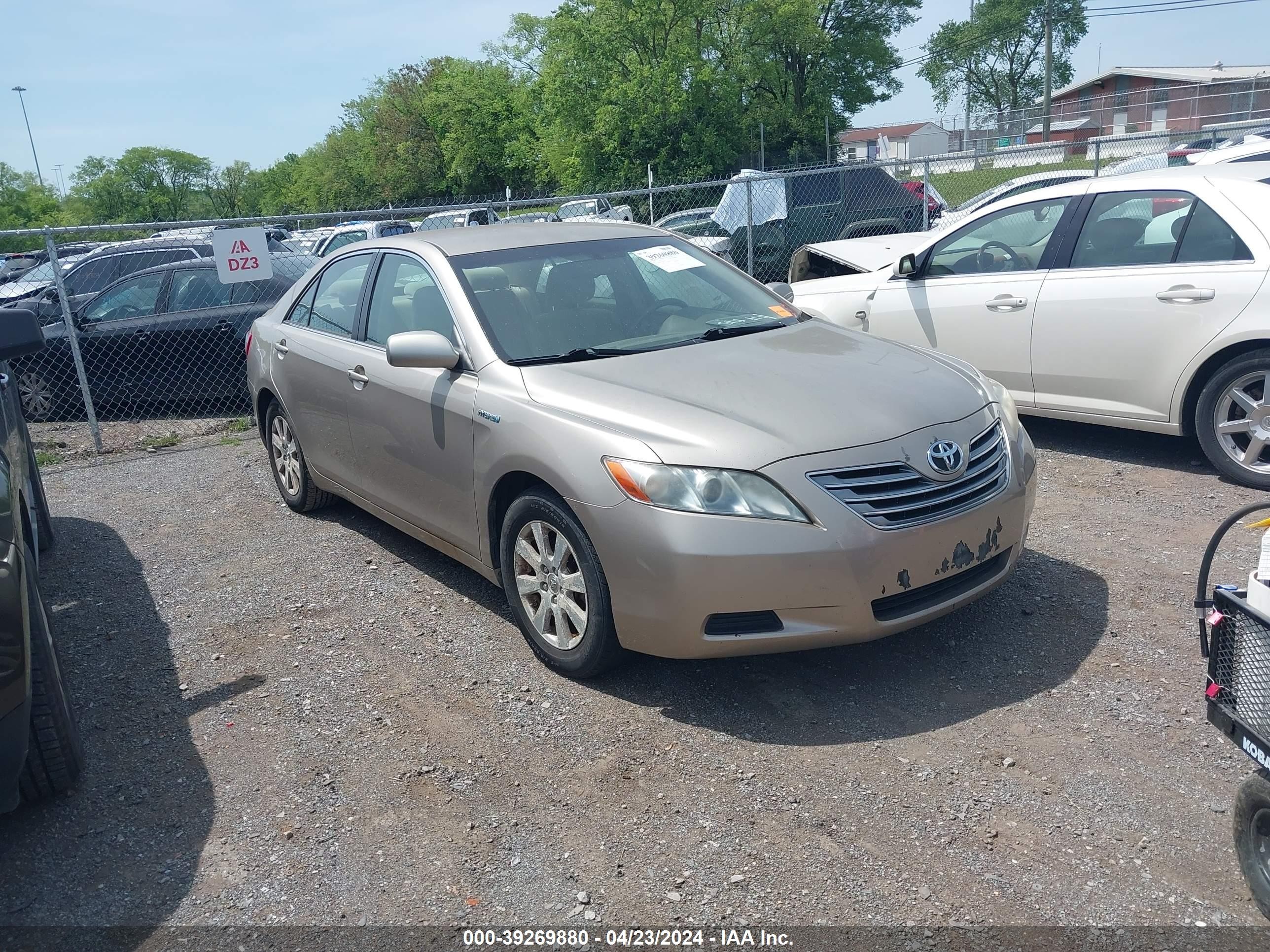 TOYOTA CAMRY 2007 jtnbb46k373011159