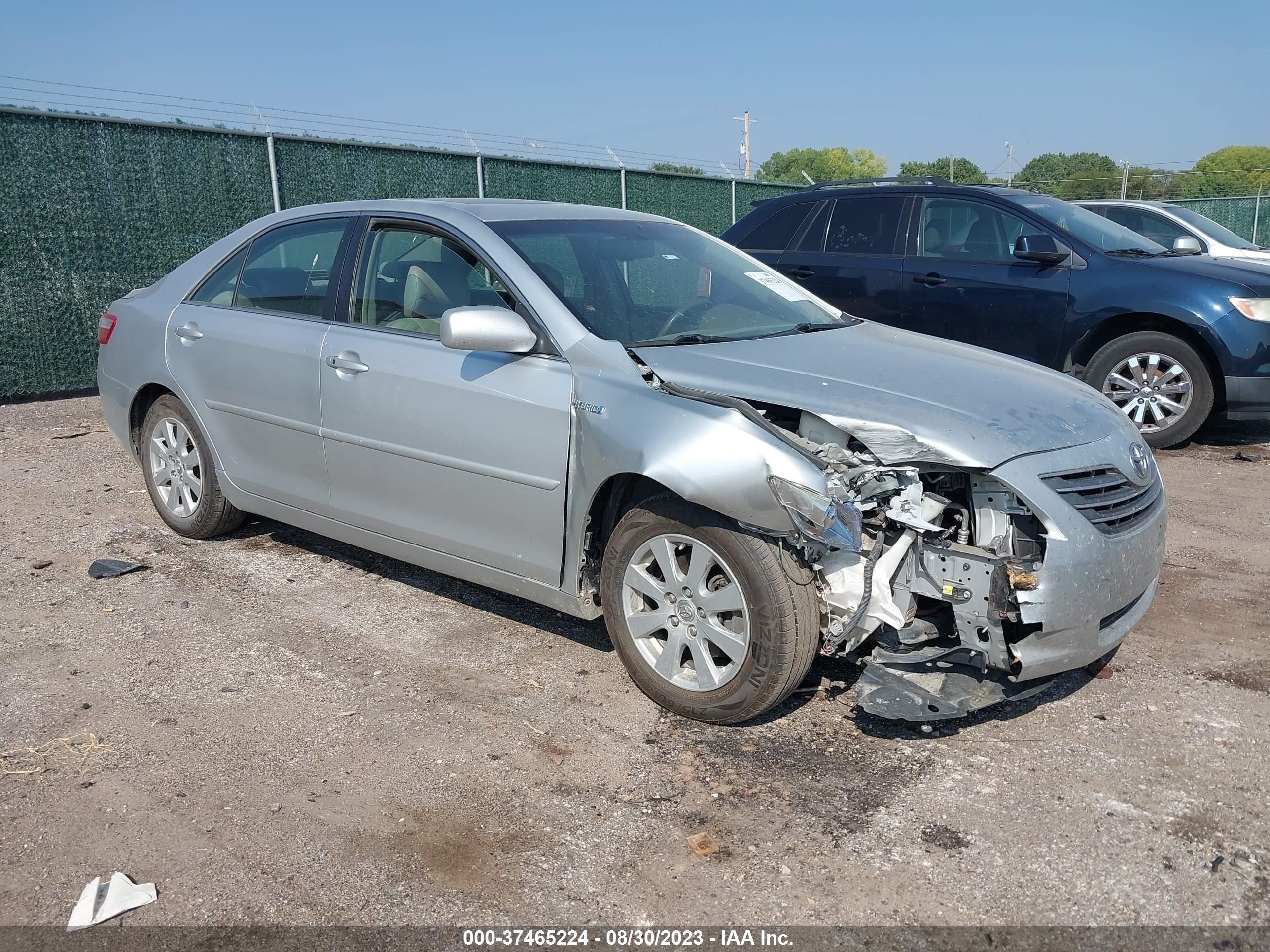 TOYOTA CAMRY 2007 jtnbb46k373031508