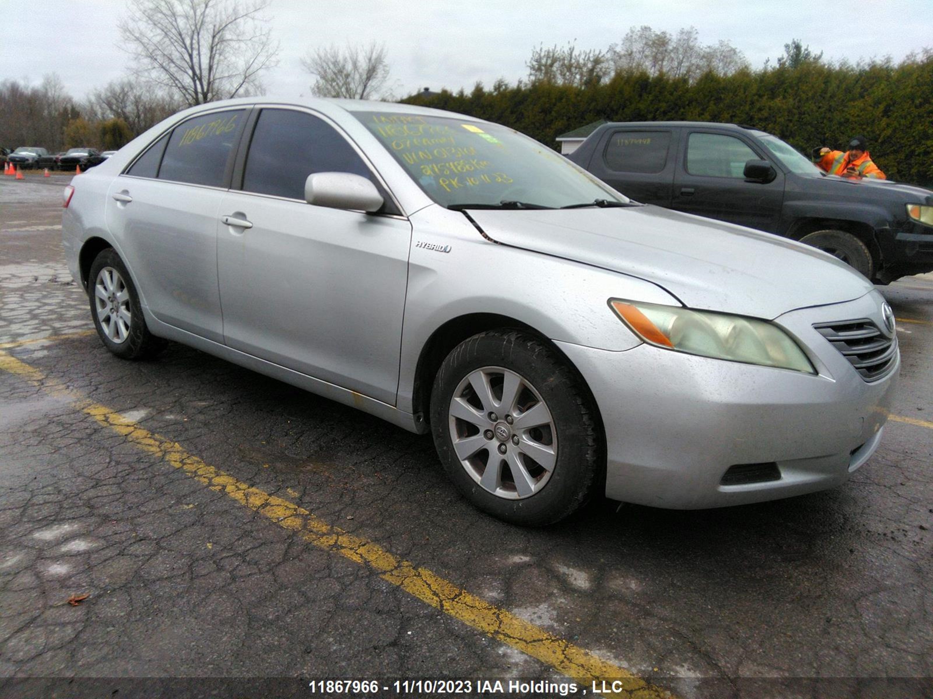 TOYOTA CAMRY 2007 jtnbb46k473013101