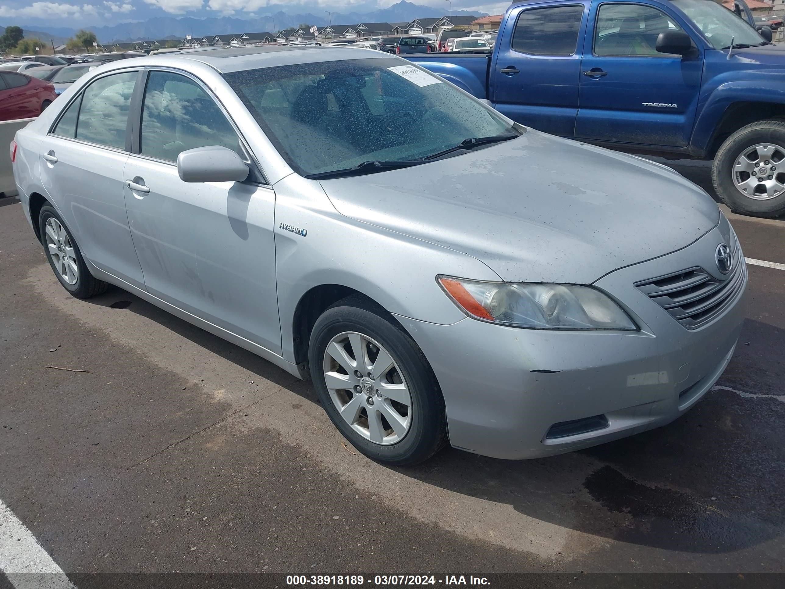 TOYOTA CAMRY 2007 jtnbb46k473015818