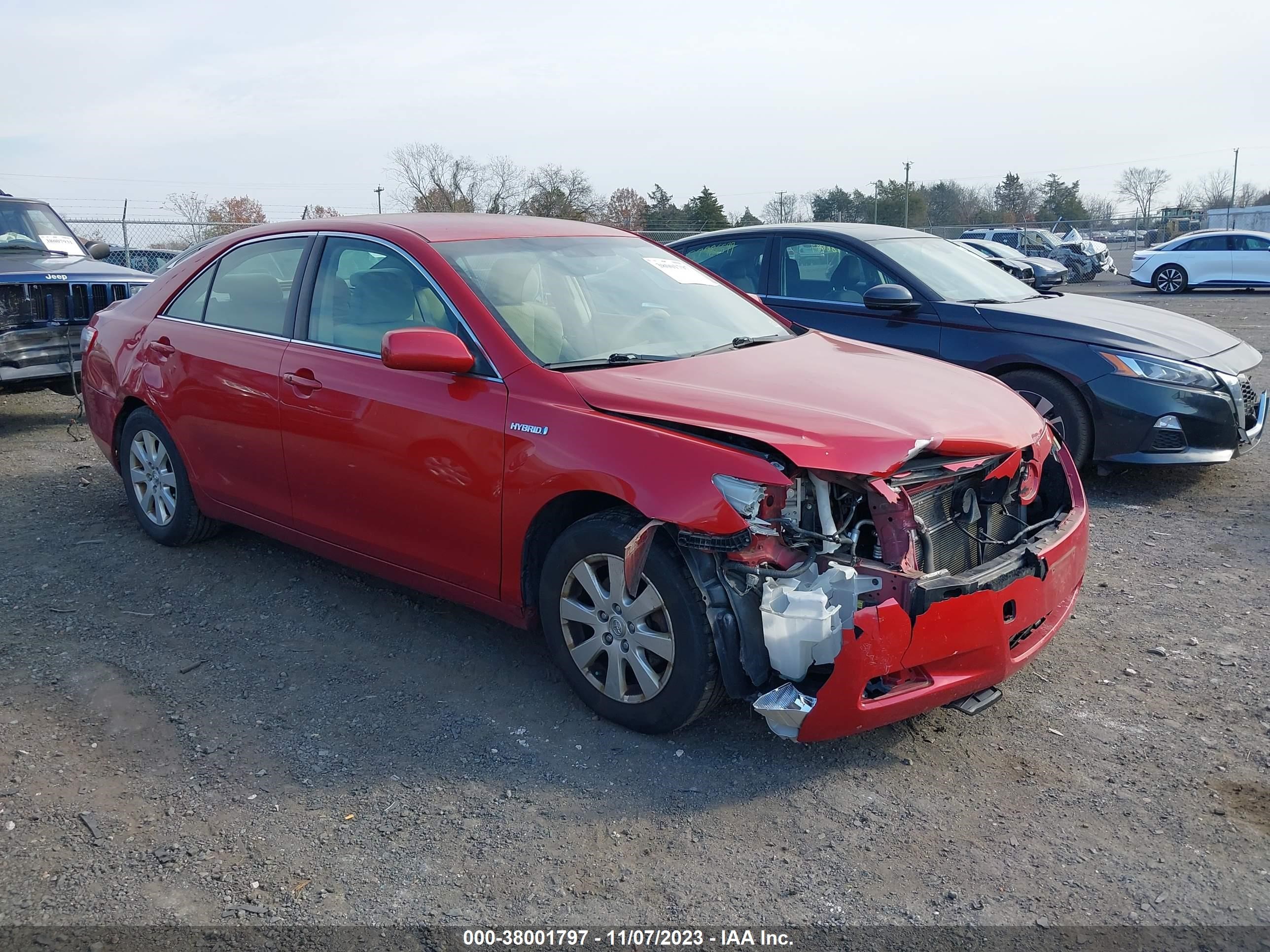 TOYOTA CAMRY 2007 jtnbb46k473017231