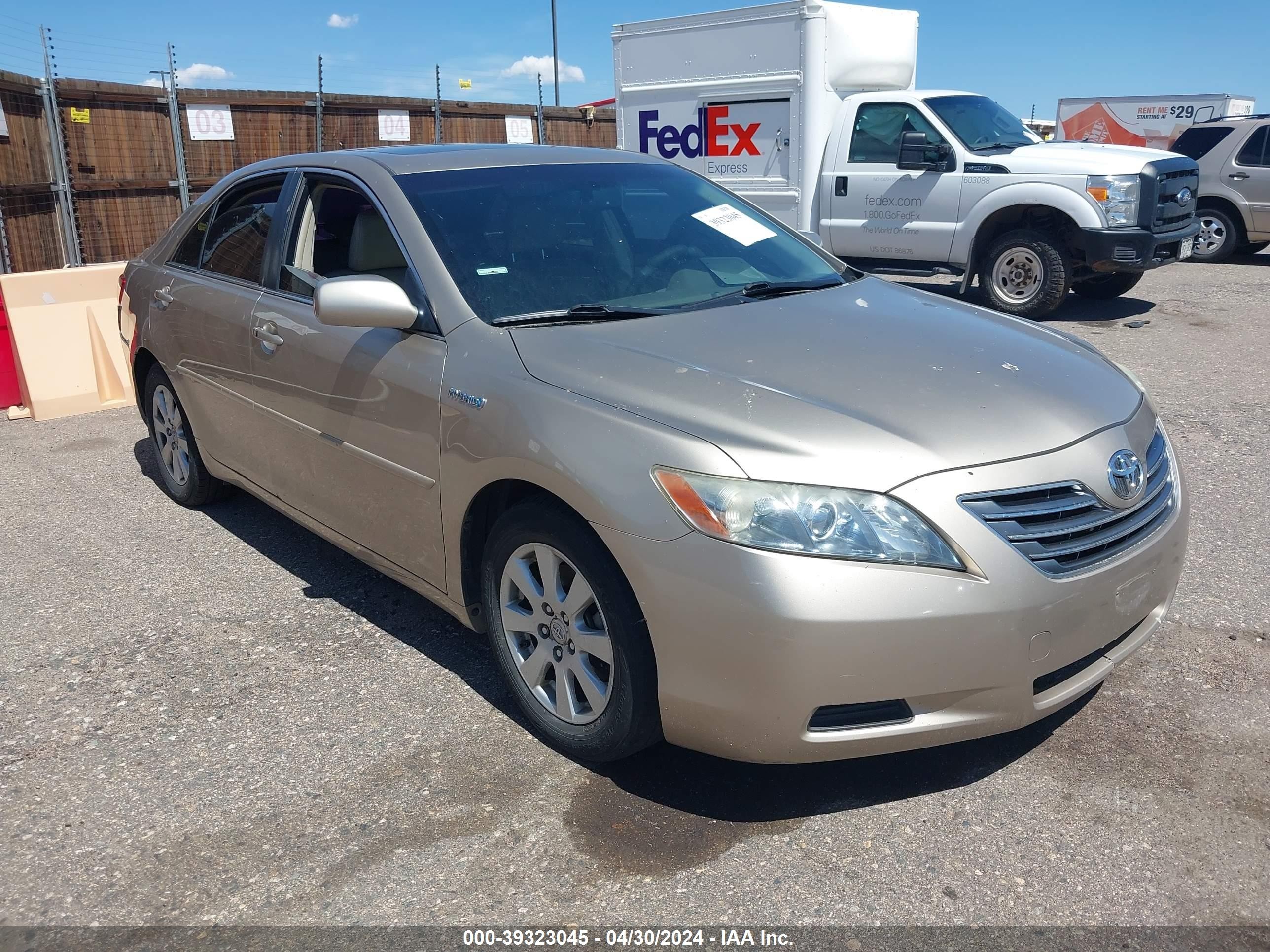 TOYOTA CAMRY 2007 jtnbb46k473040430