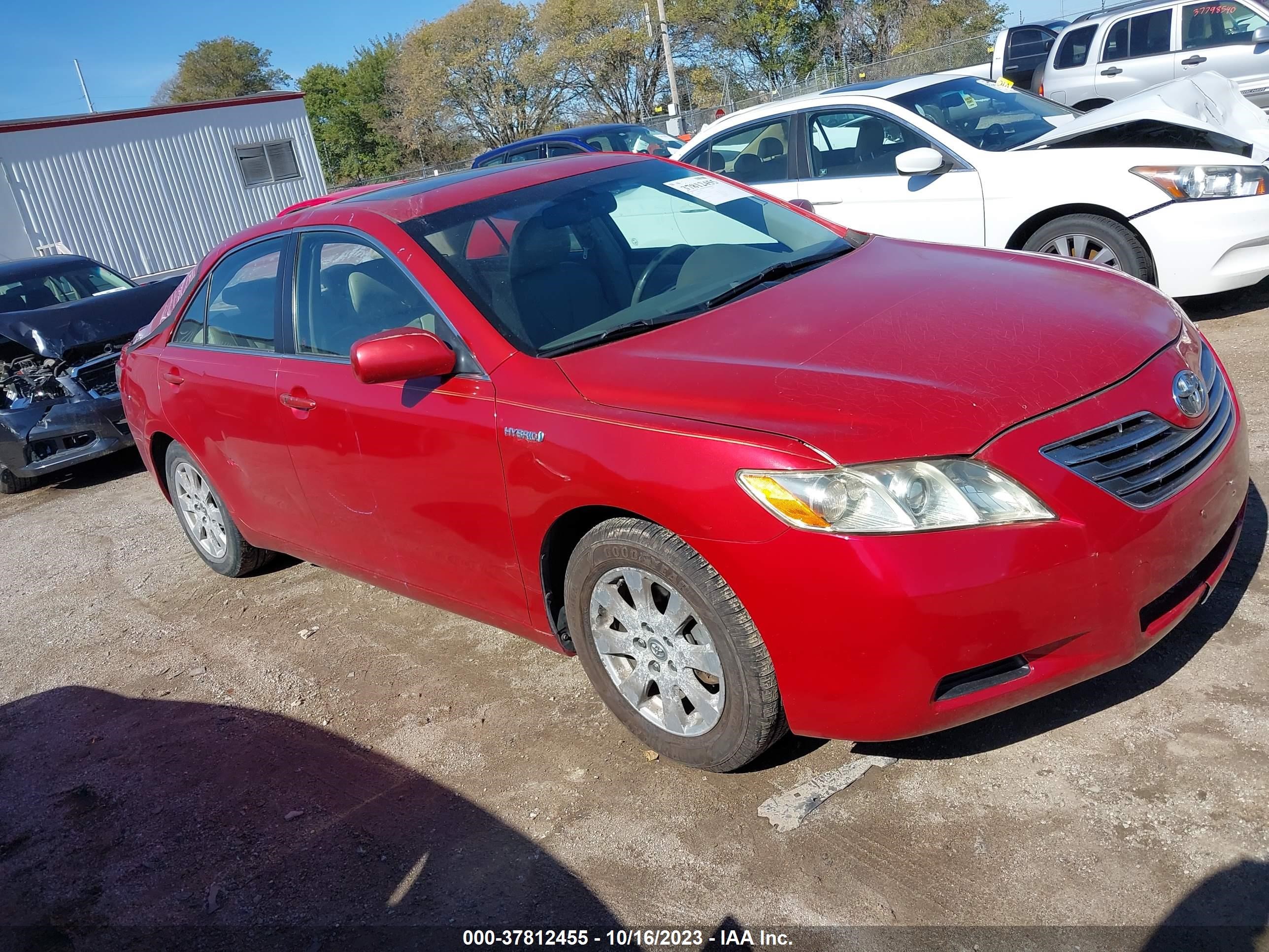 TOYOTA CAMRY 2007 jtnbb46k573035544