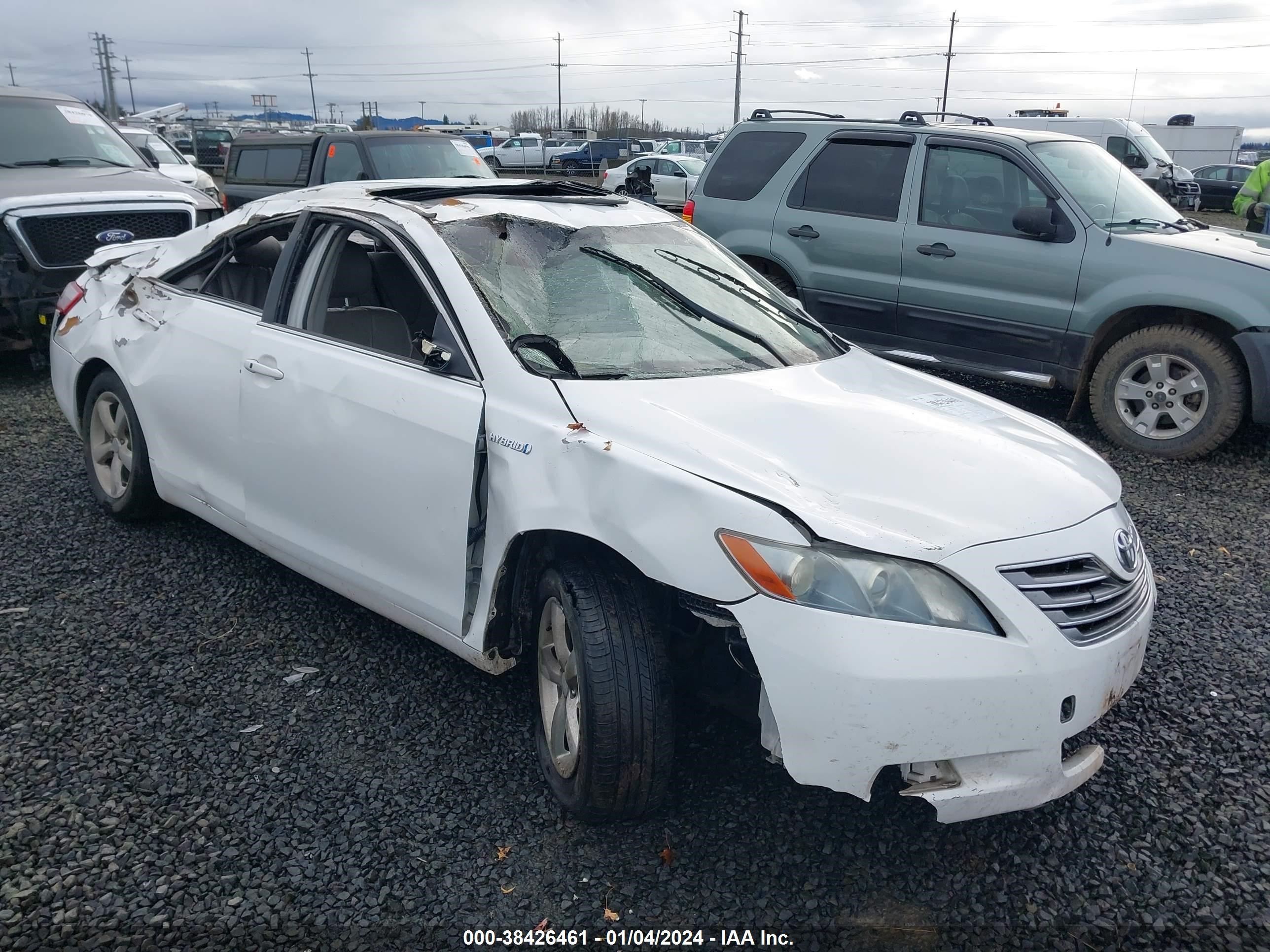 TOYOTA CAMRY 2007 jtnbb46k573043482