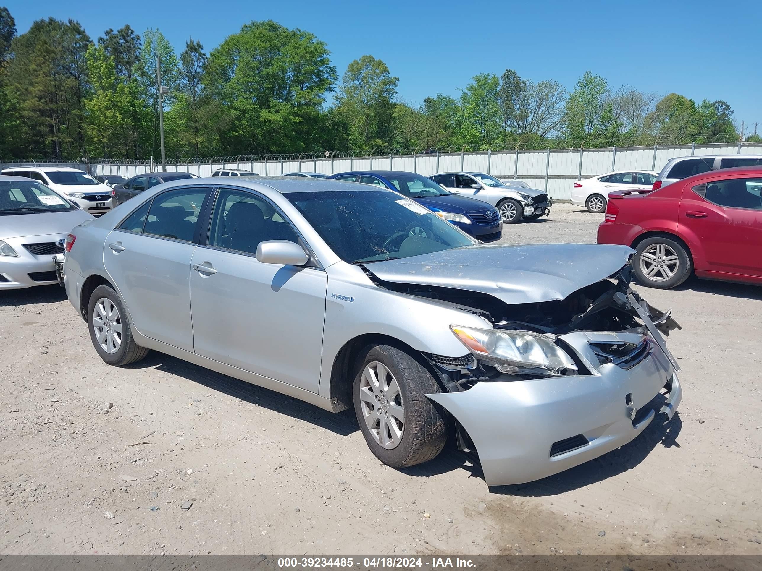 TOYOTA CAMRY 2007 jtnbb46k673005212