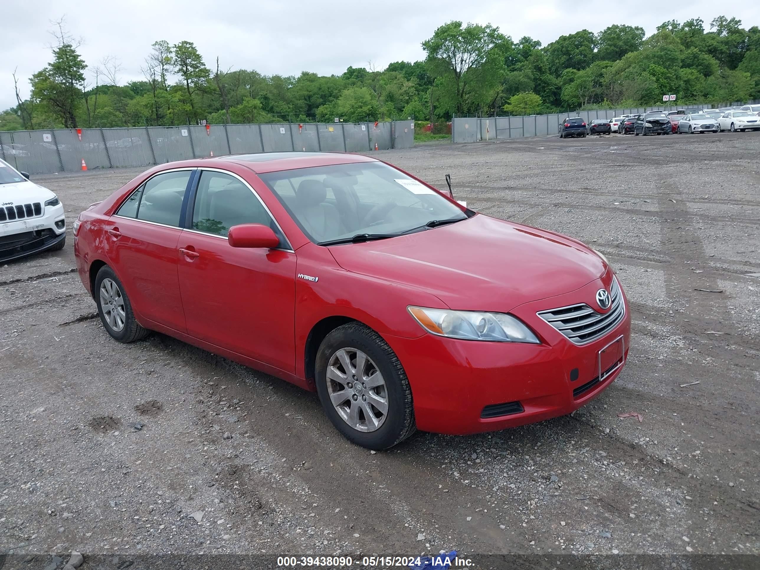 TOYOTA CAMRY 2007 jtnbb46k773009379