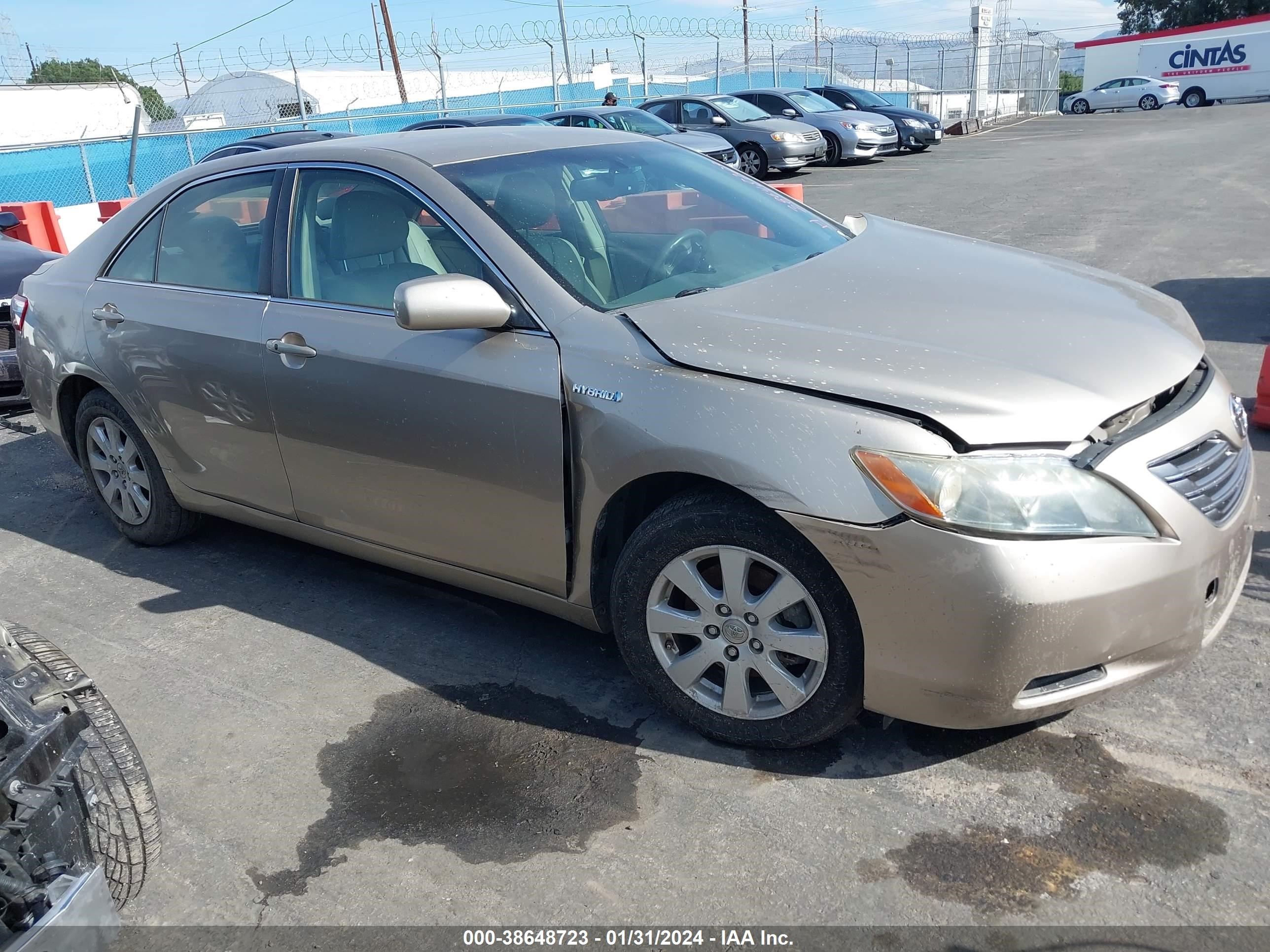 TOYOTA CAMRY 2007 jtnbb46k773014596