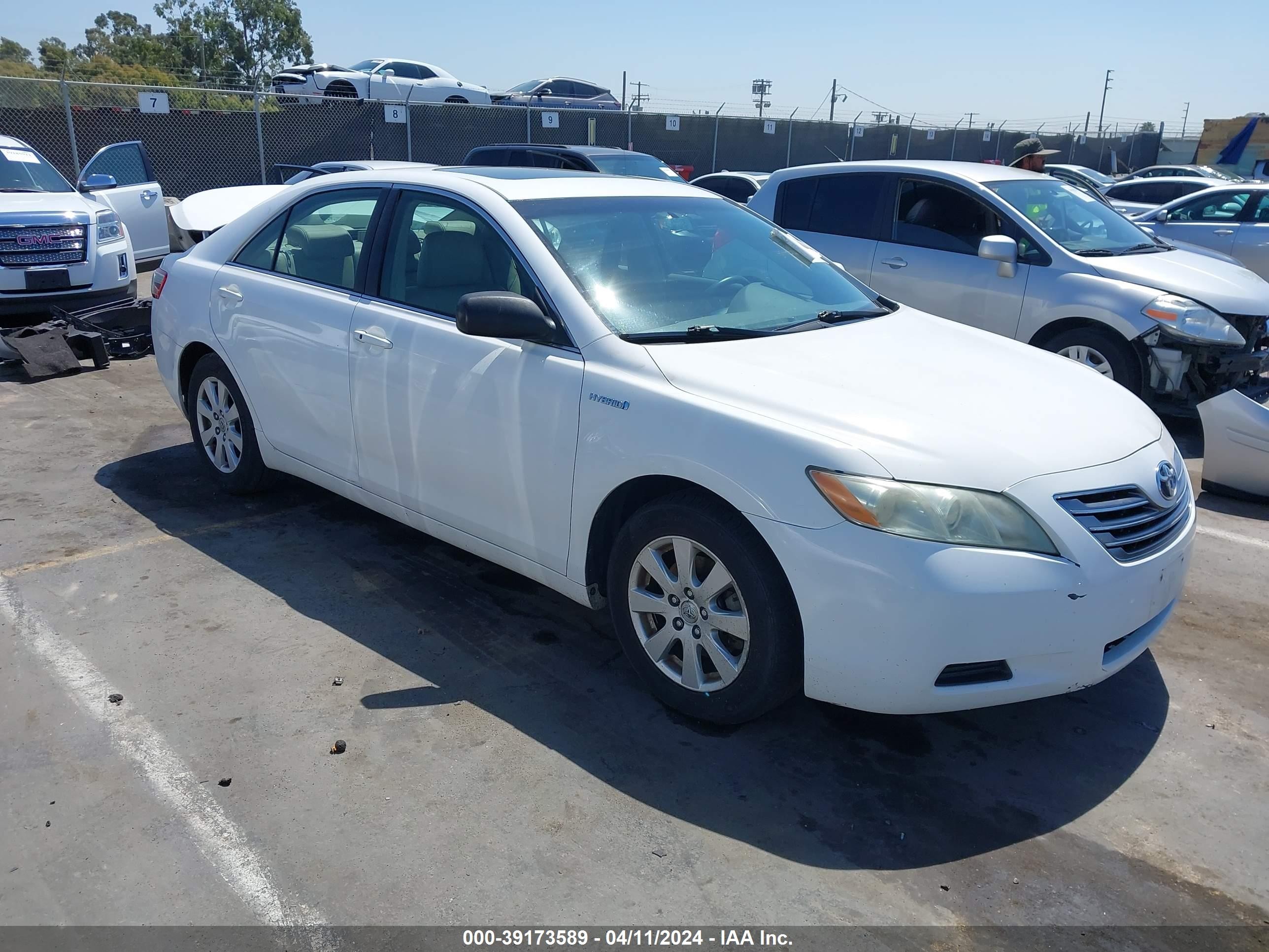 TOYOTA CAMRY 2008 jtnbb46k783048930