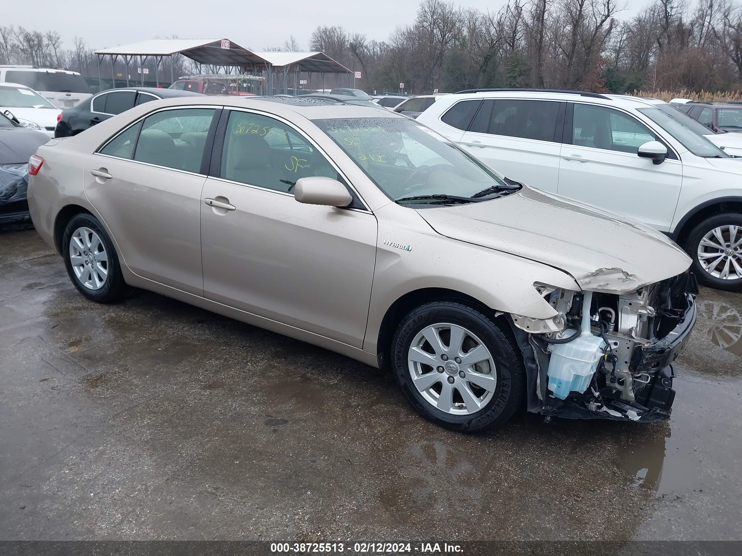 TOYOTA CAMRY 2007 jtnbb46k873000383