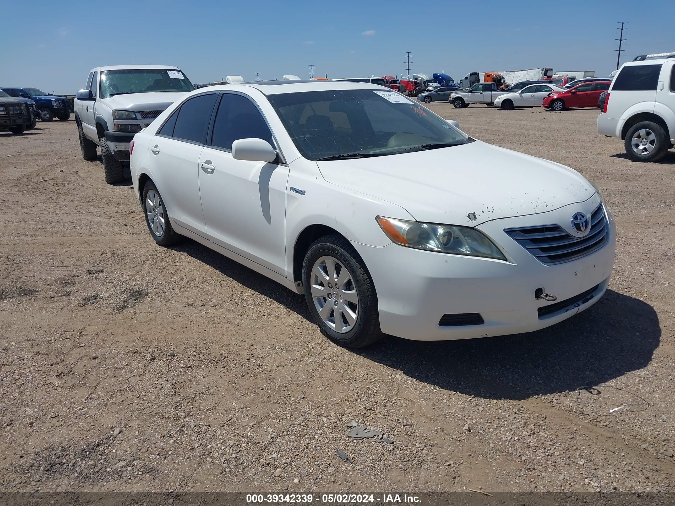 TOYOTA CAMRY 2007 jtnbb46k873010167