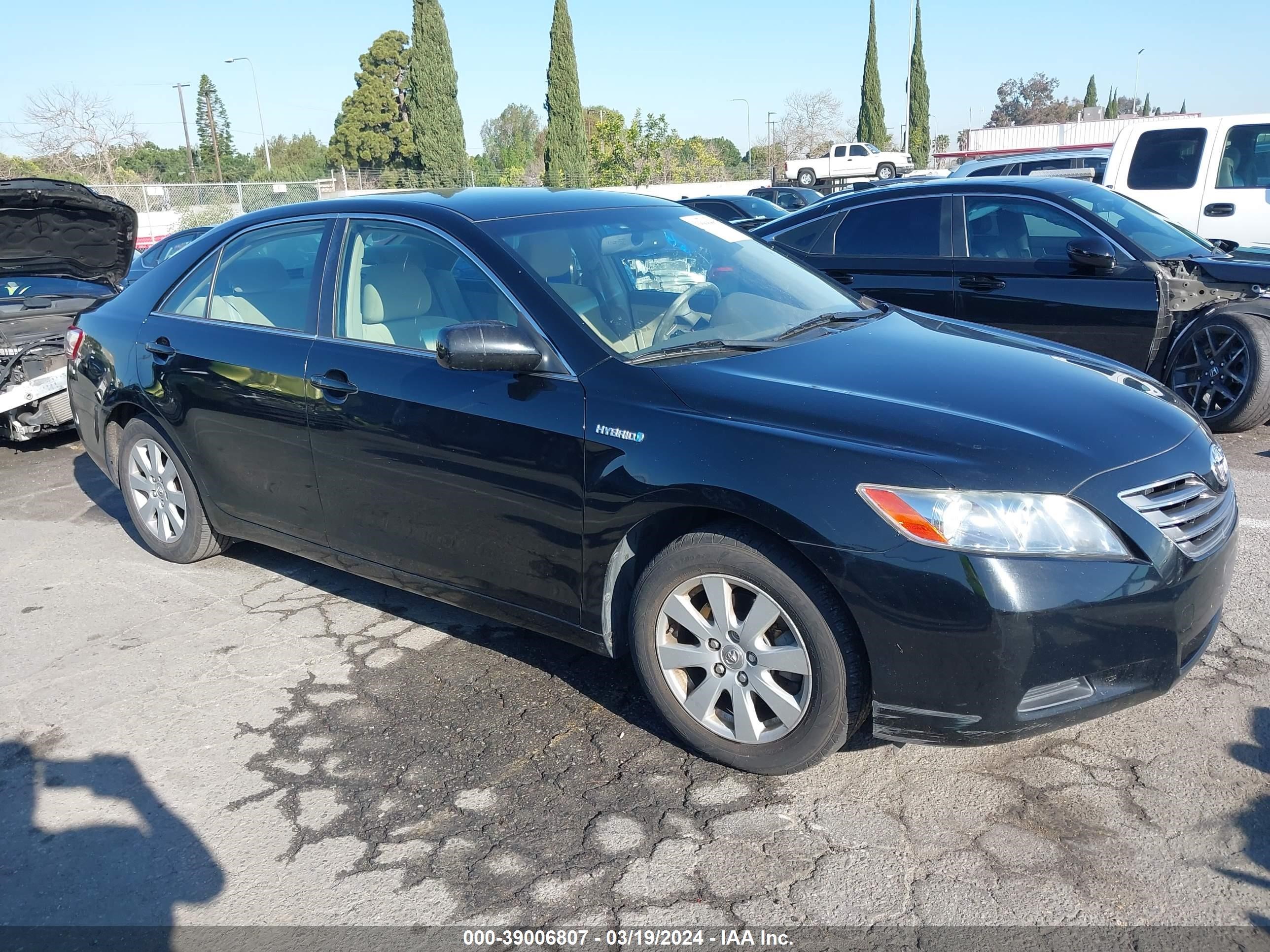 TOYOTA CAMRY 2007 jtnbb46k873037708