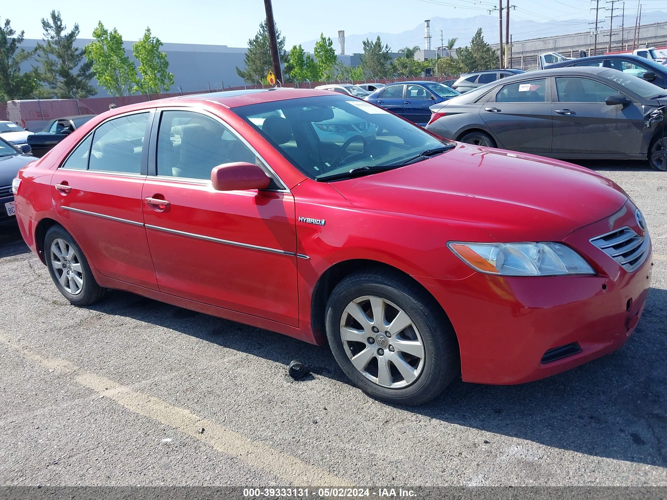 TOYOTA CAMRY 2007 jtnbb46k873038082