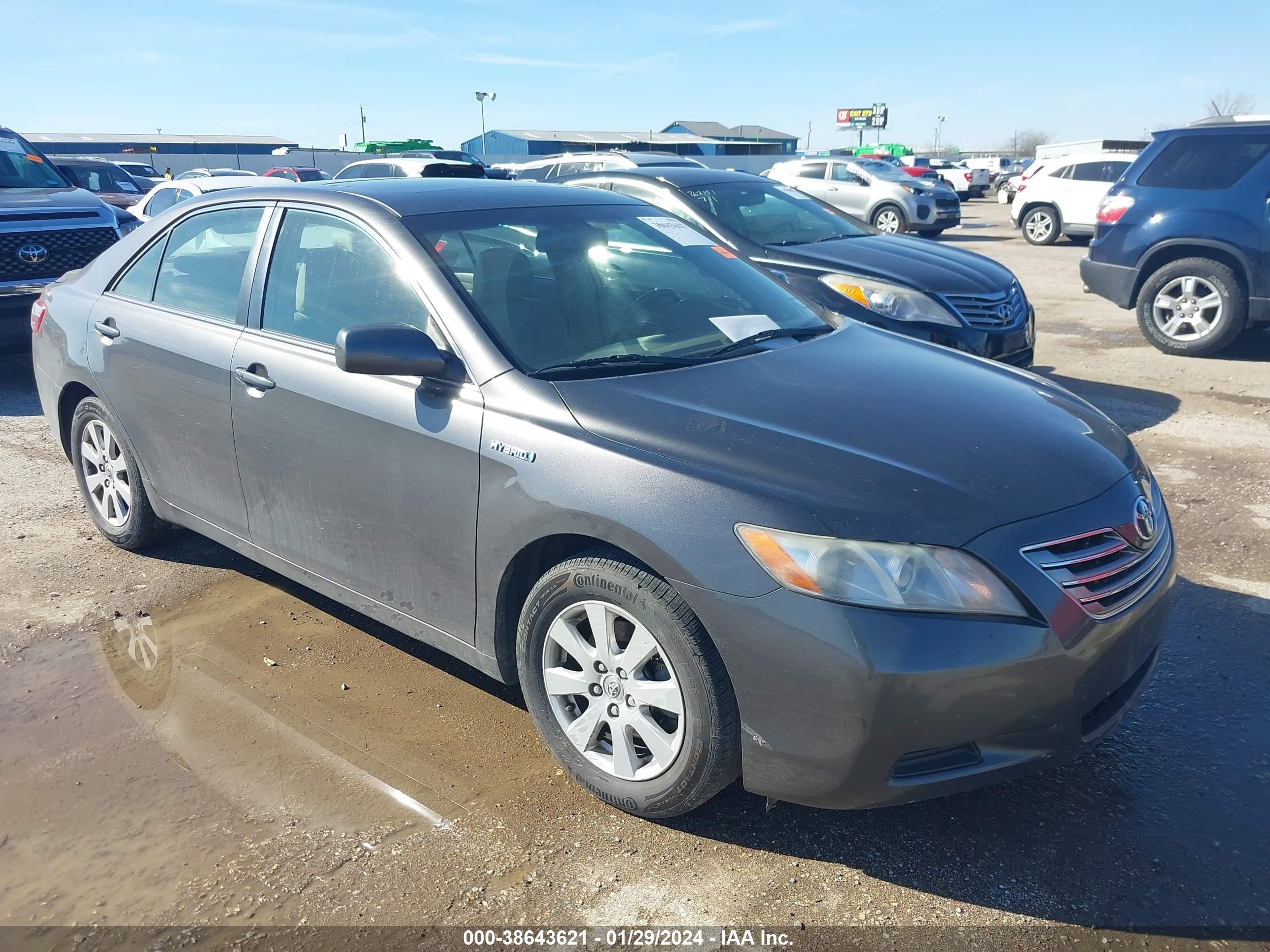 TOYOTA CAMRY 2007 jtnbb46k873038521