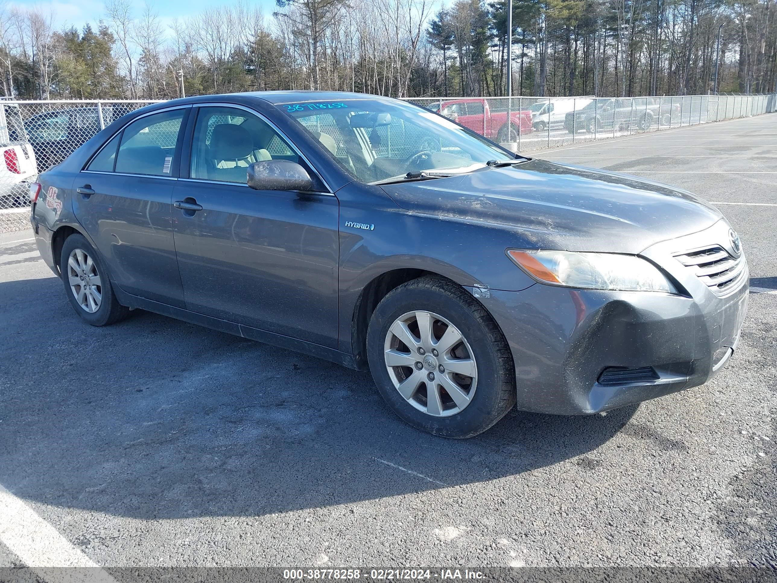 TOYOTA CAMRY 2007 jtnbb46k973001722