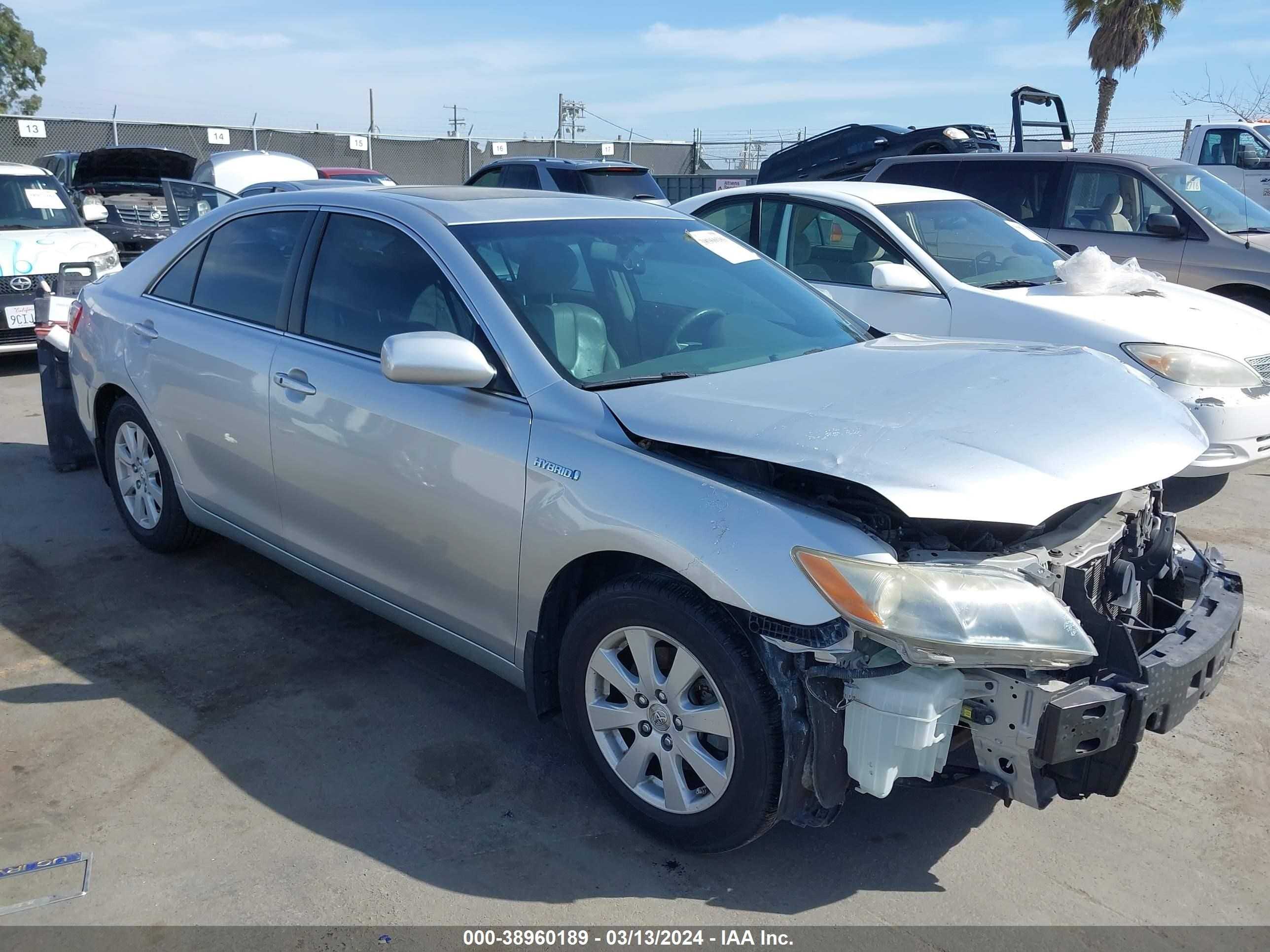 TOYOTA CAMRY 2007 jtnbb46k973035515