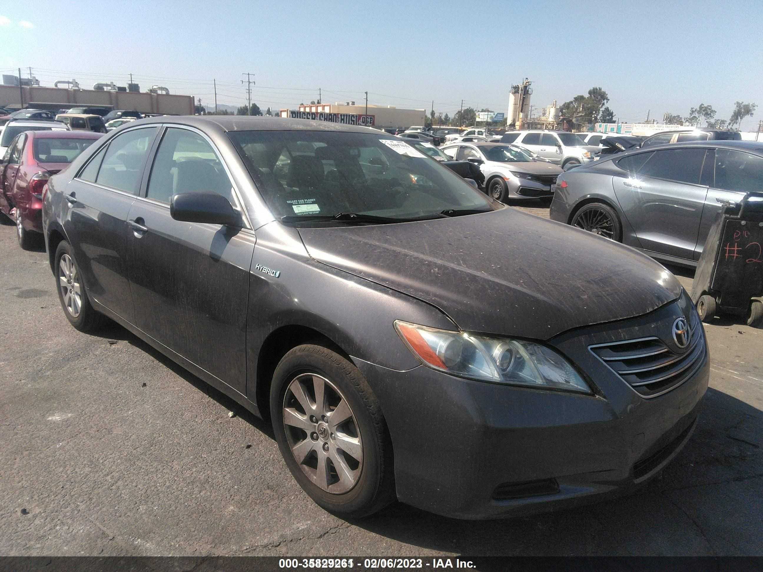 TOYOTA CAMRY 2007 jtnbb46k973039452