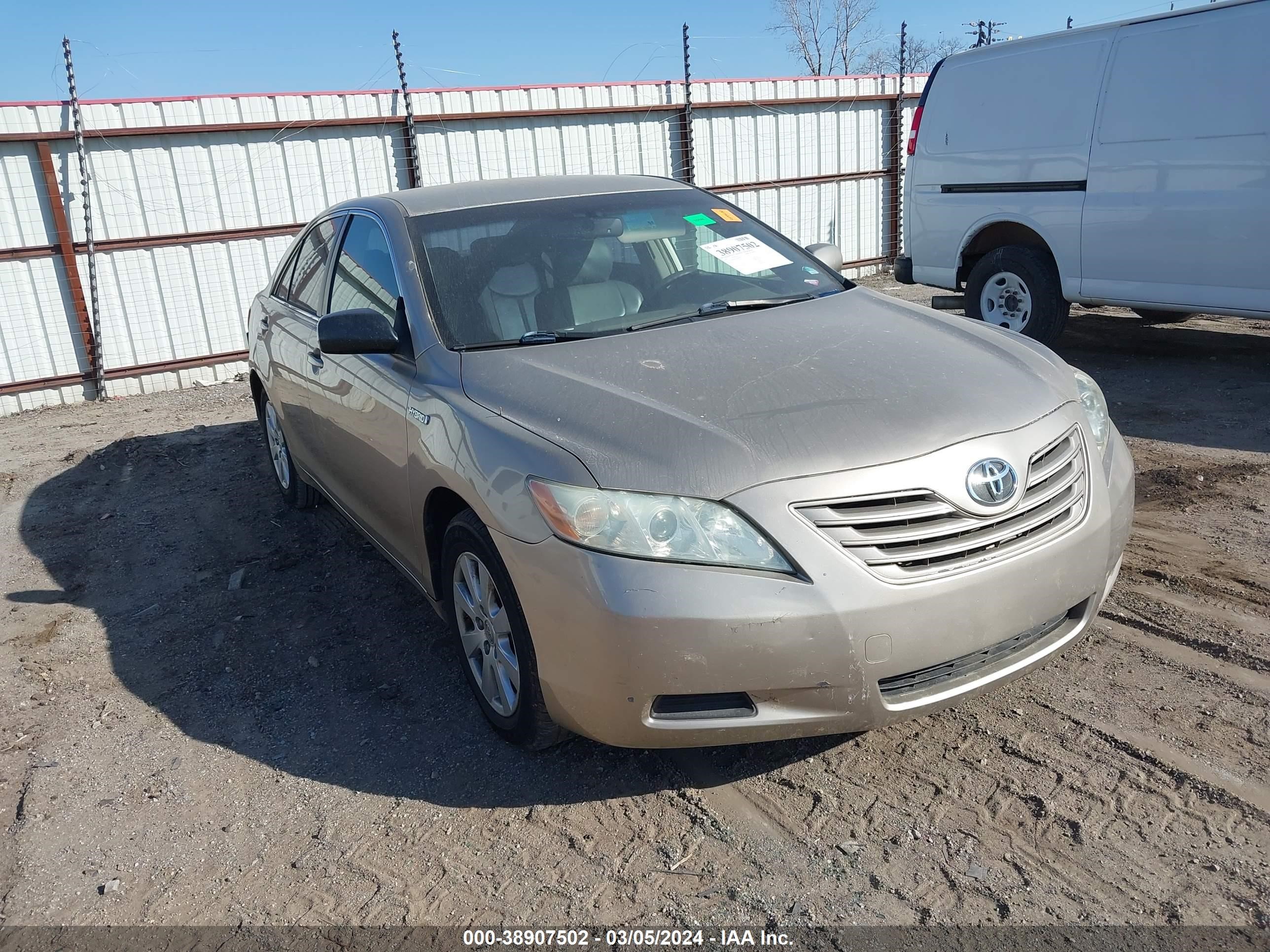 TOYOTA CAMRY 2007 jtnbb46kx73009800