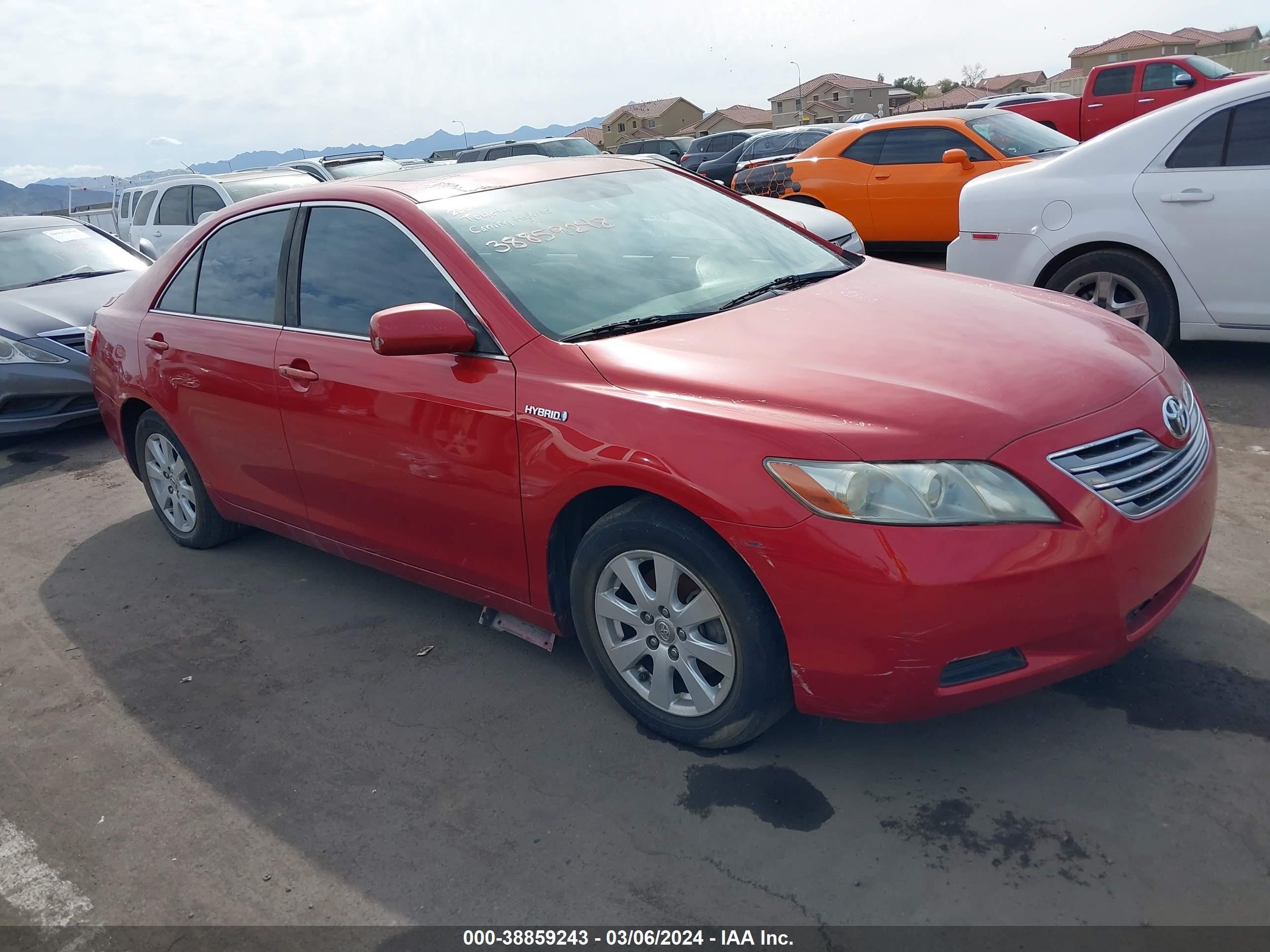 TOYOTA CAMRY 2007 jtnbb46kx73010168