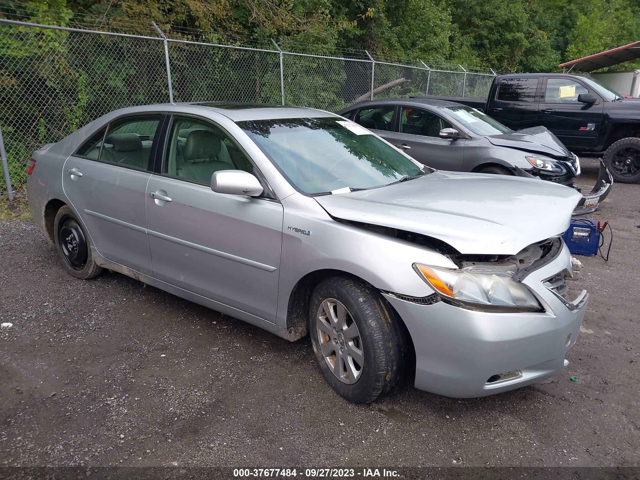 TOYOTA CAMRY 2007 jtnbb46kx73020599