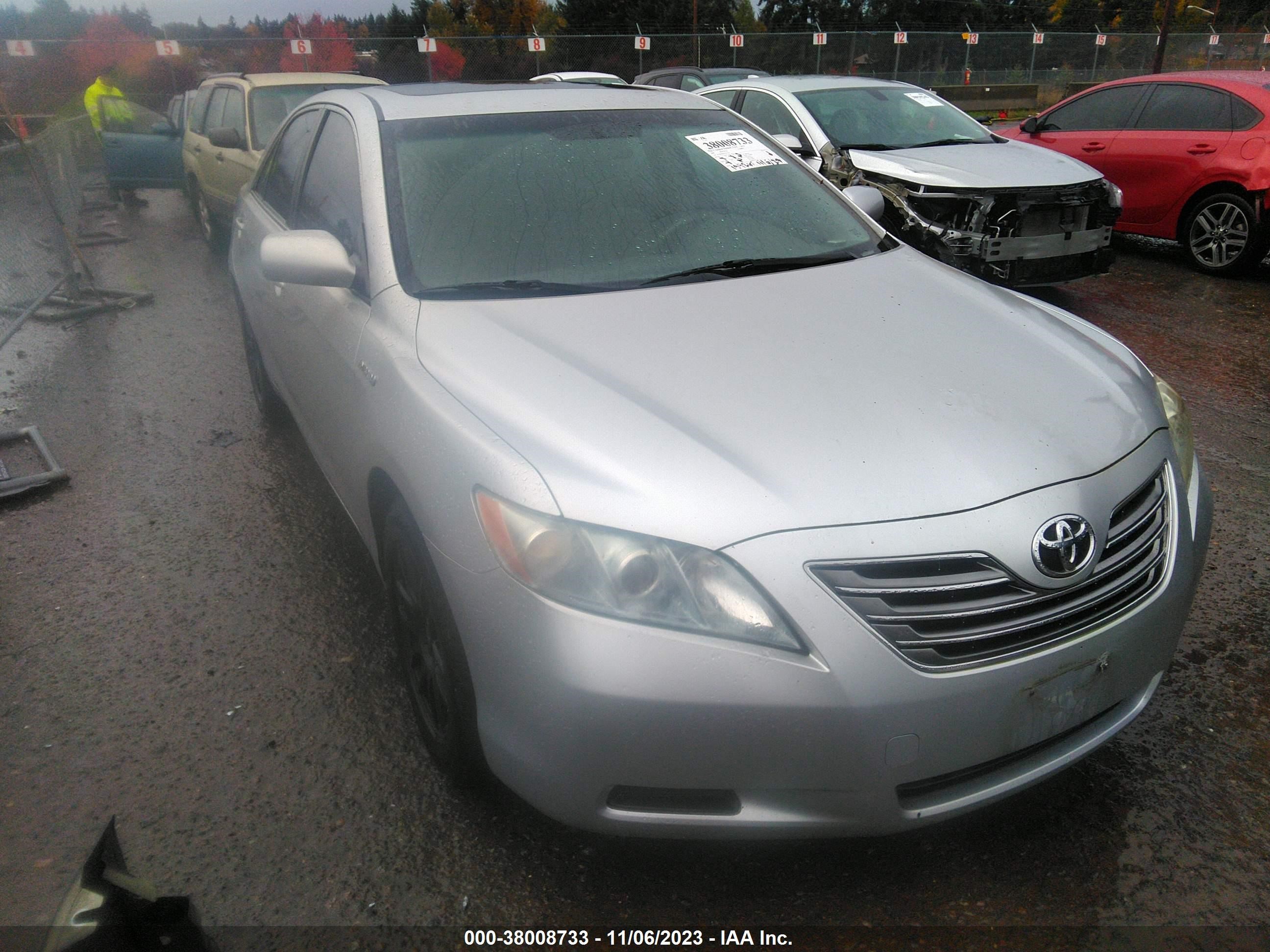 TOYOTA CAMRY 2007 jtnbb46kx73033773