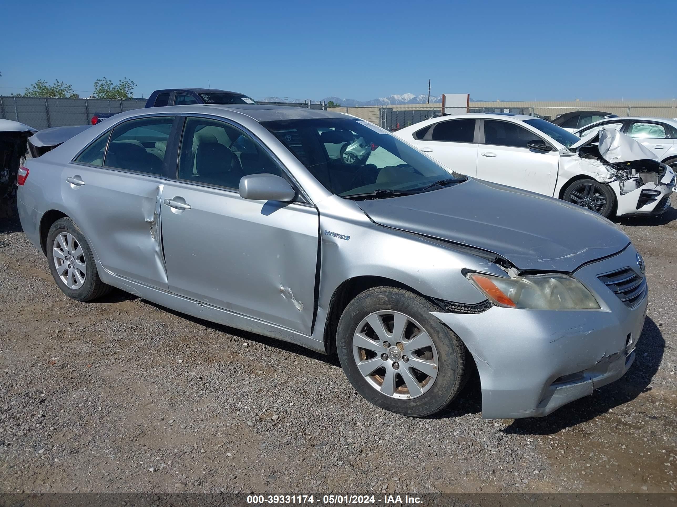 TOYOTA CAMRY 2007 jtnbb46kx73040092