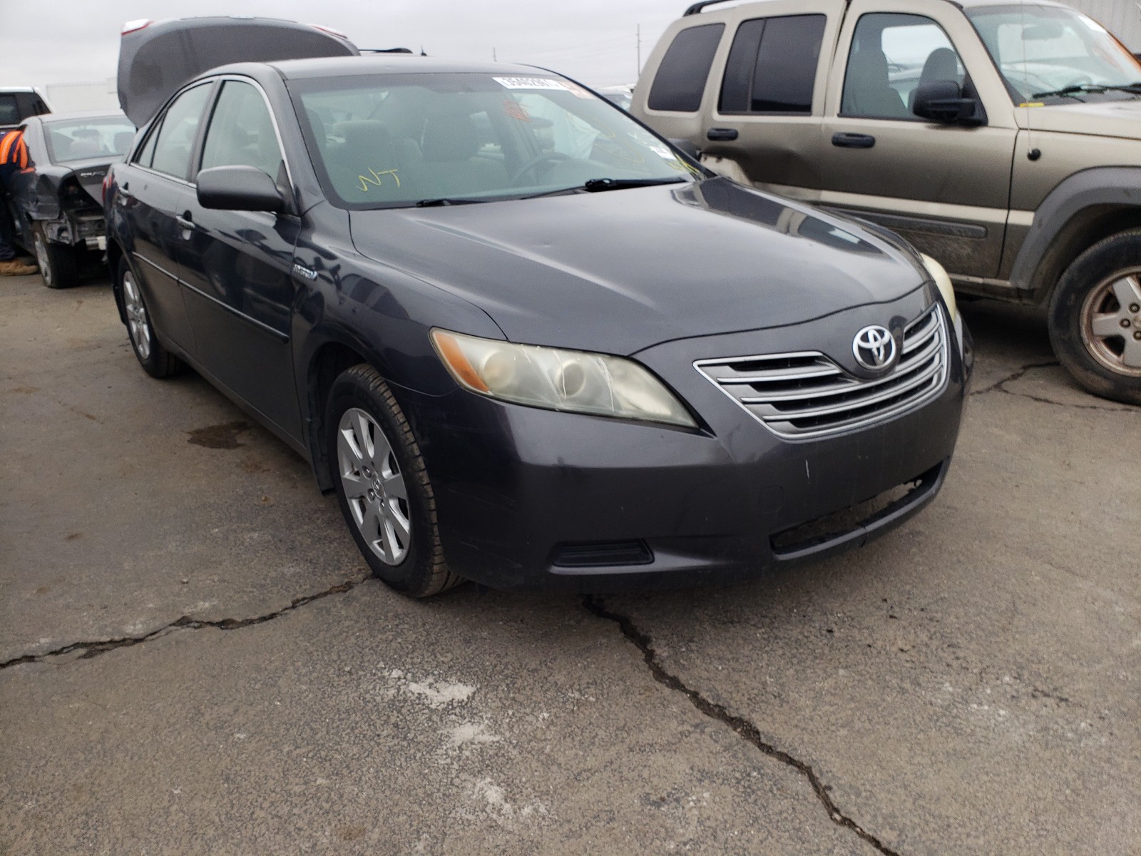 TOYOTA CAMRY HYBR 2007 jtnbb46kx73043672