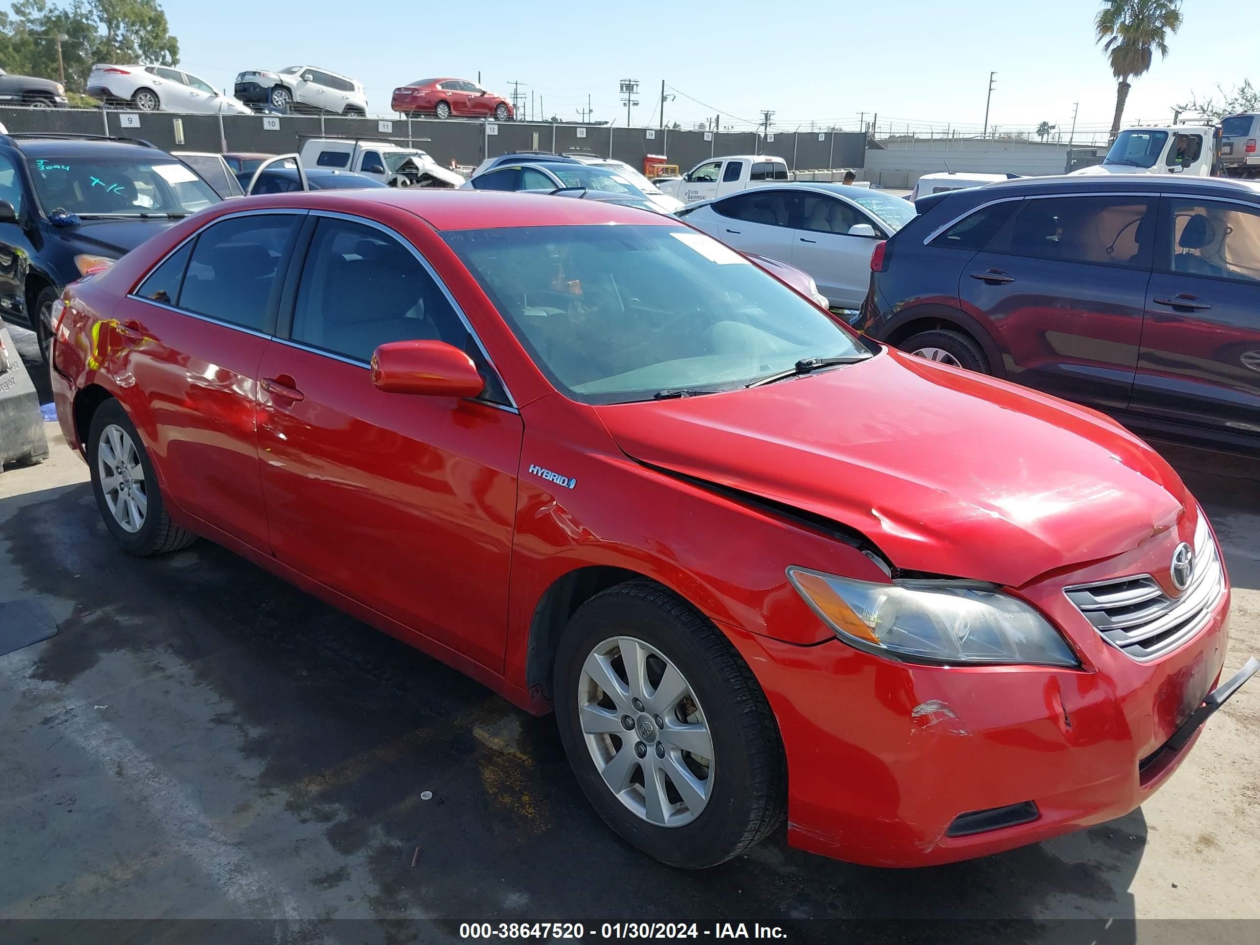 TOYOTA CAMRY 2007 jtnbb46kx73044384