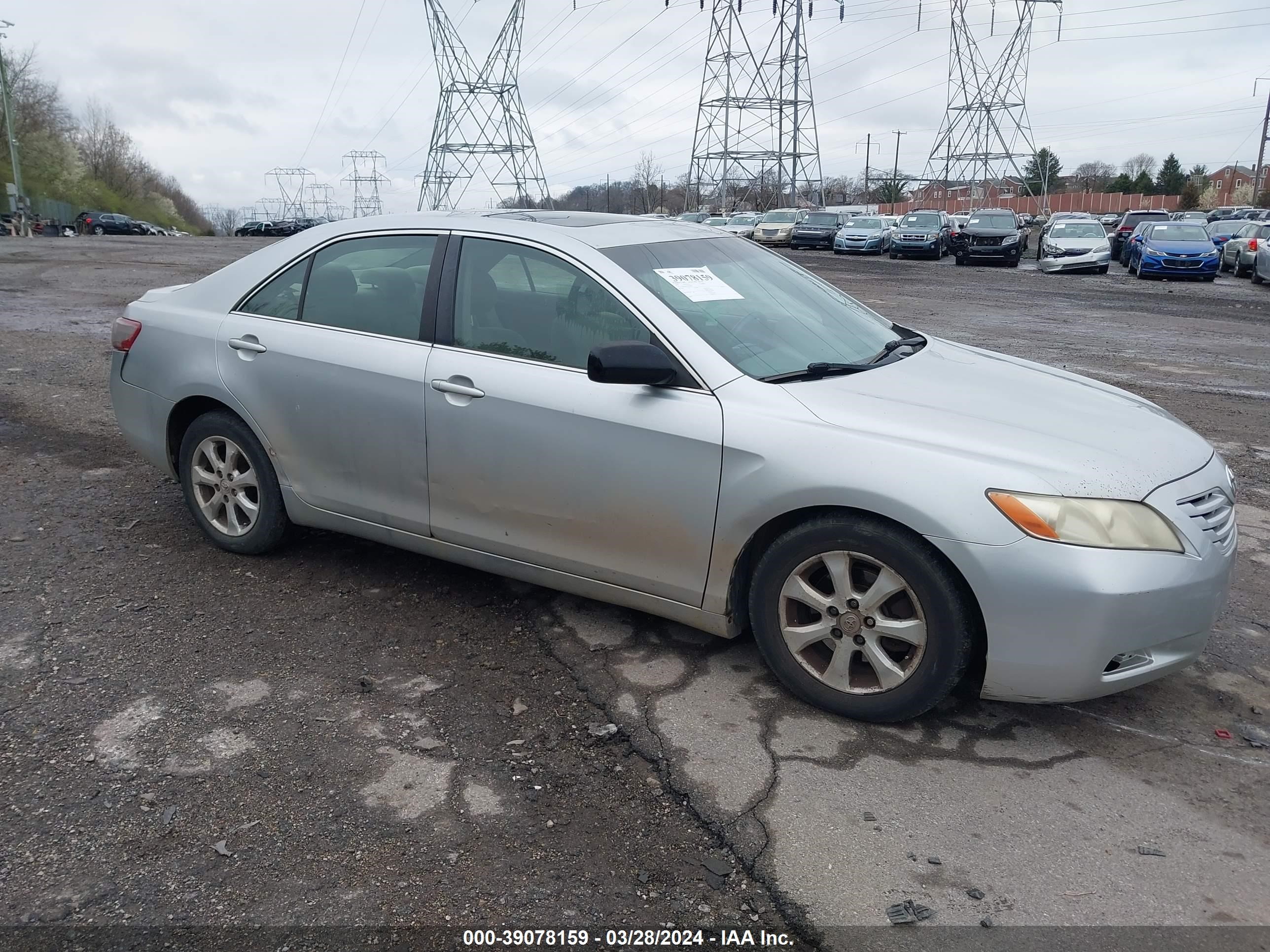 TOYOTA CAMRY 2007 jtnbe46k073004662