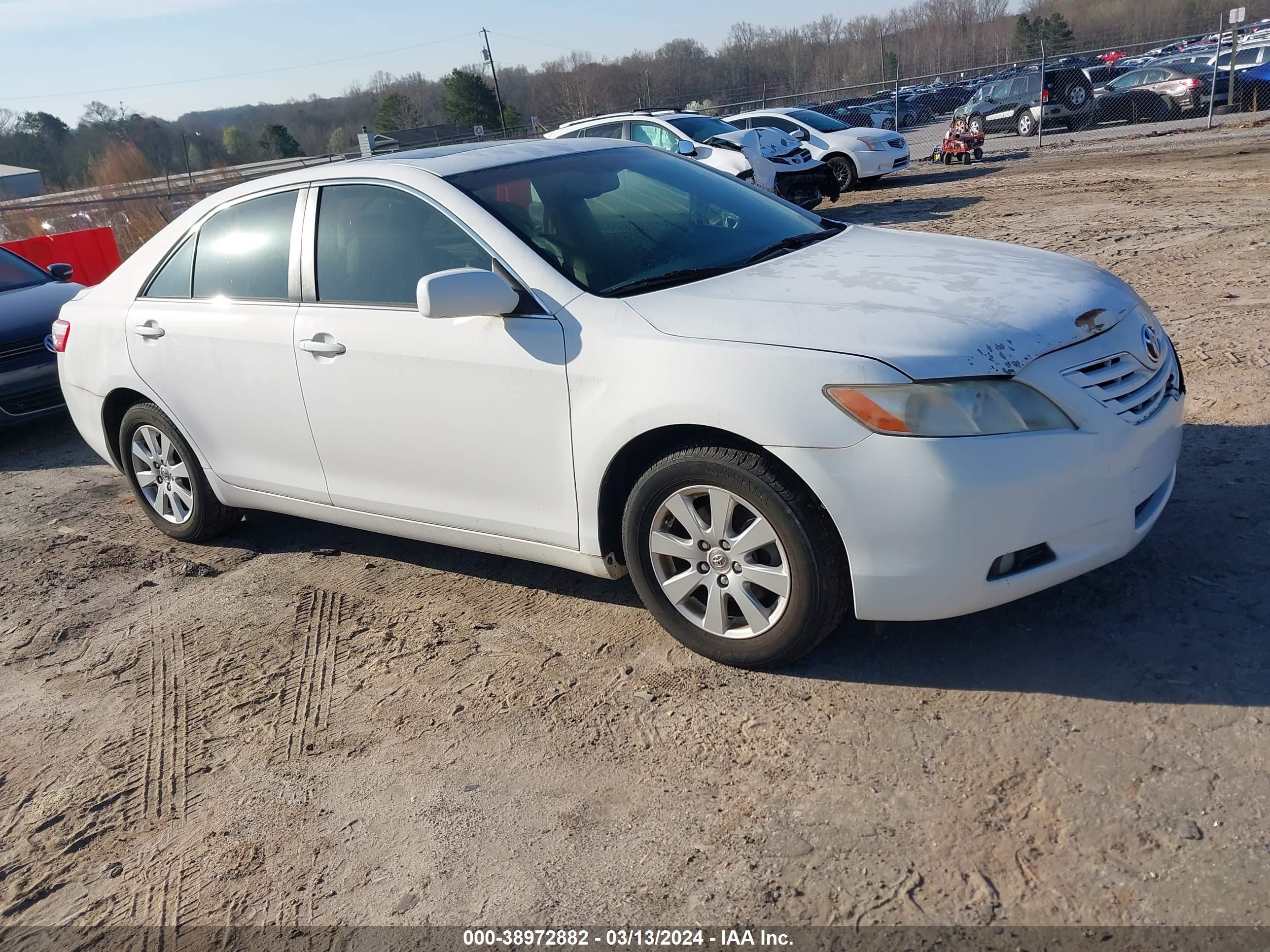 TOYOTA CAMRY 2007 jtnbe46k073079376