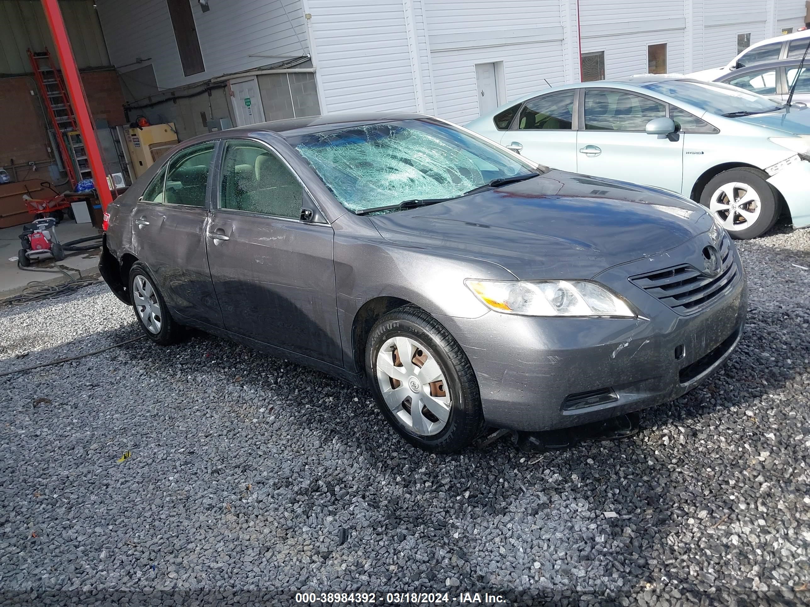 TOYOTA CAMRY 2007 jtnbe46k173082593