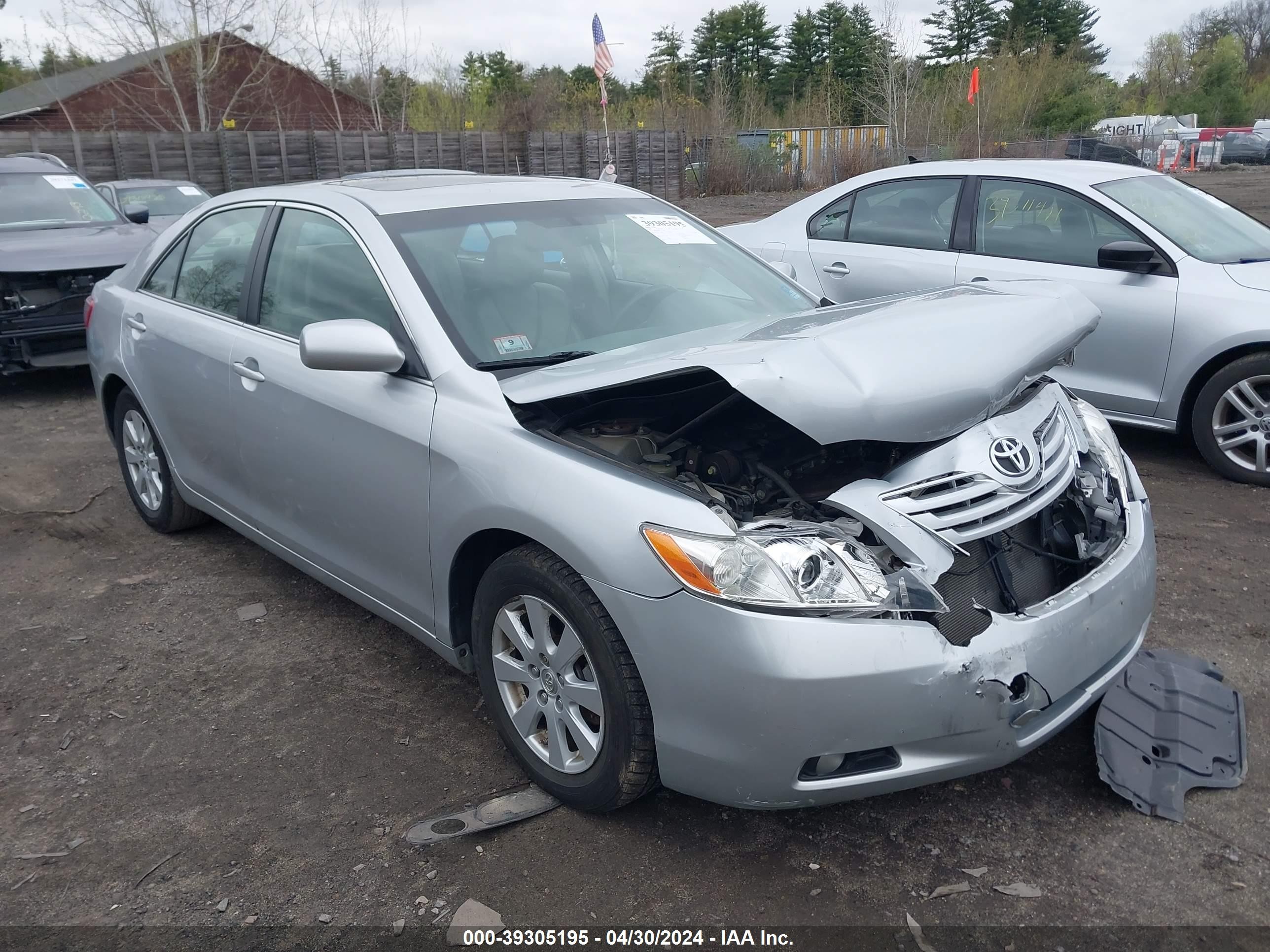 TOYOTA CAMRY 2007 jtnbe46k173113549