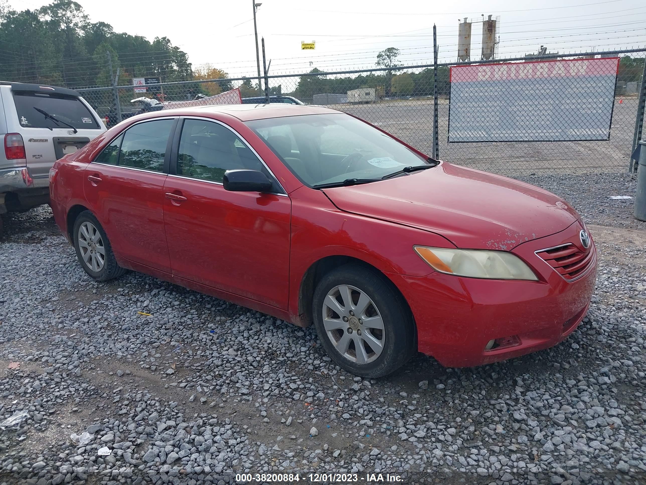 TOYOTA CAMRY 2007 jtnbe46k273102527