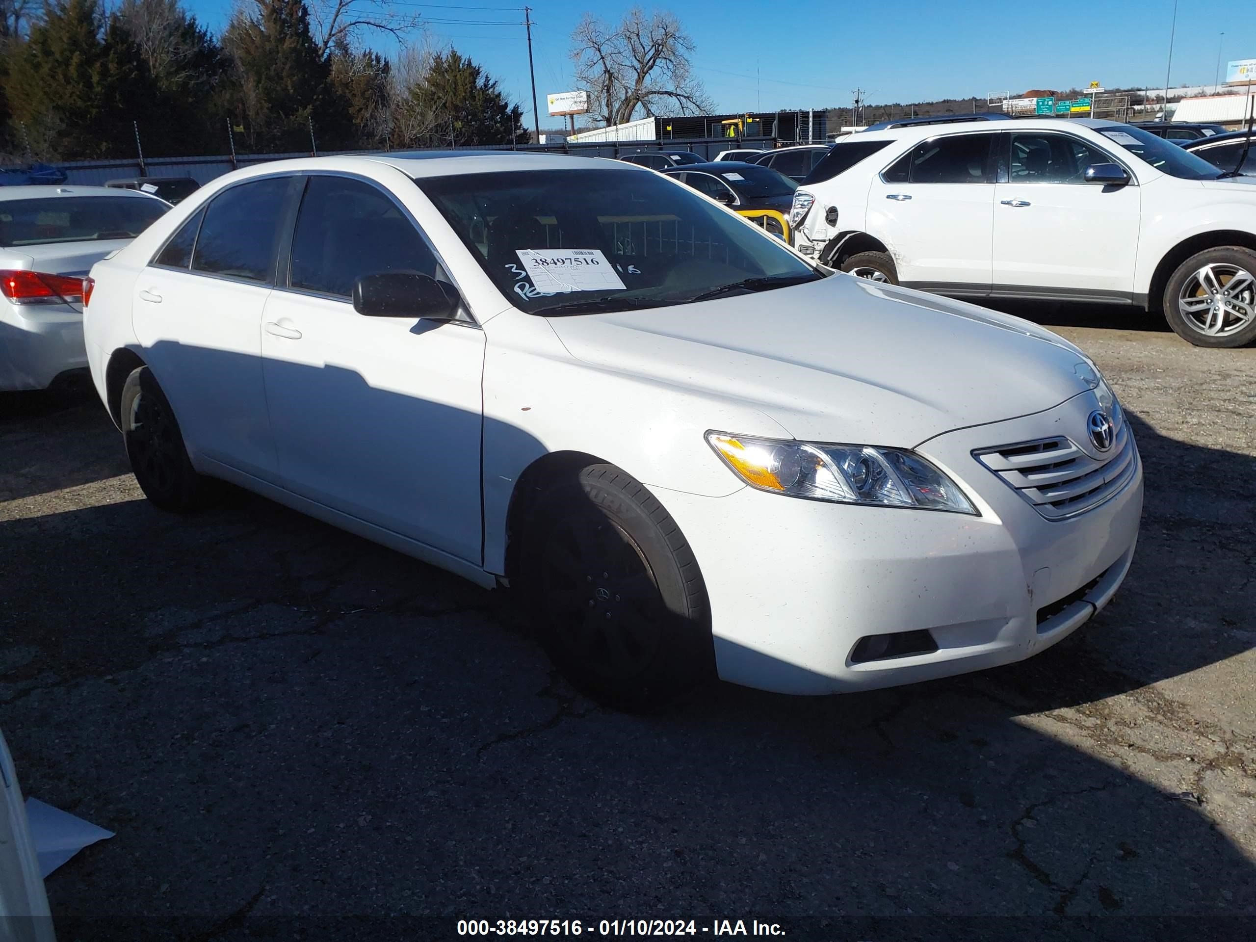 TOYOTA CAMRY 2007 jtnbe46k273121238