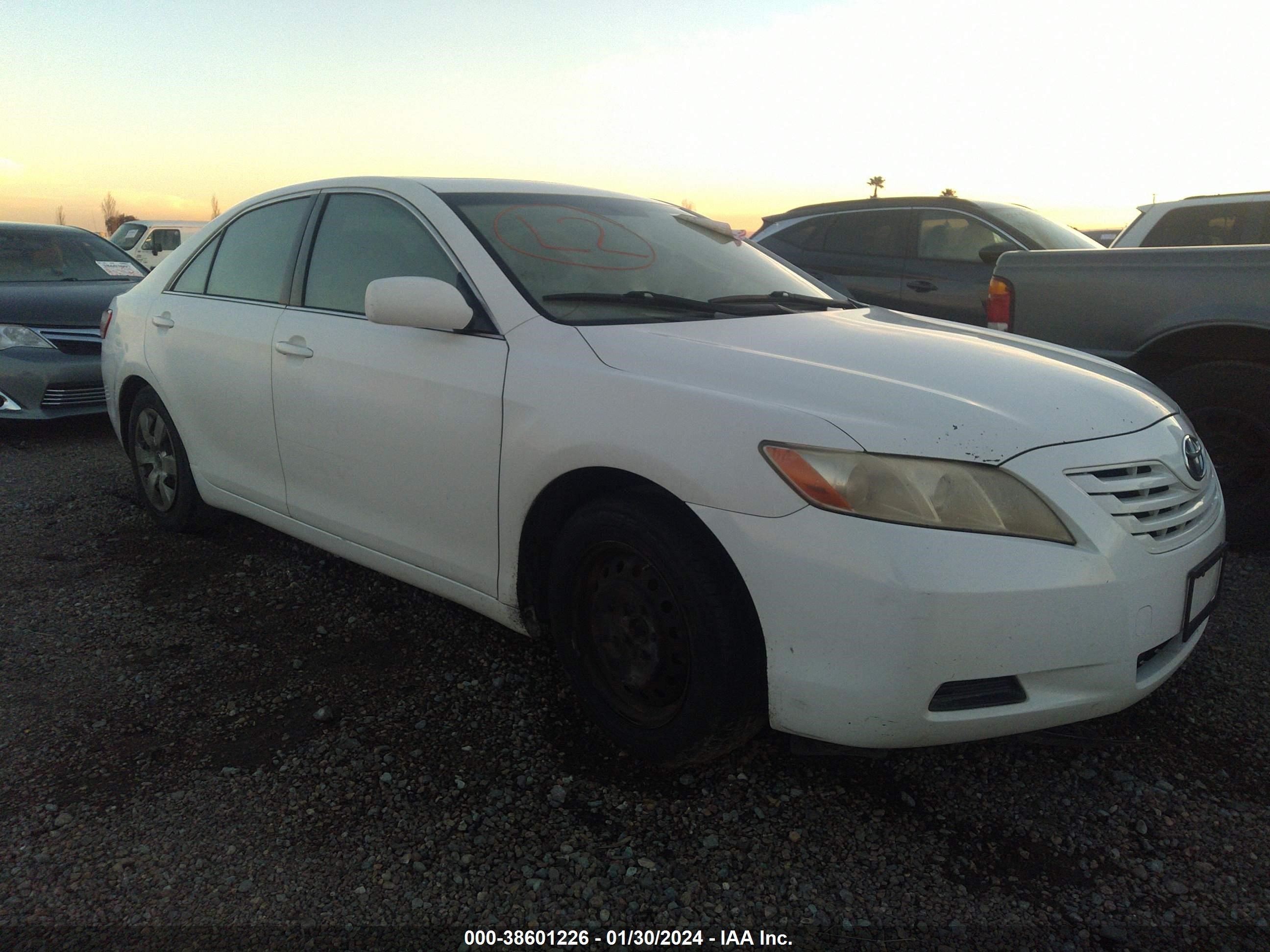 TOYOTA CAMRY 2007 jtnbe46k373001383