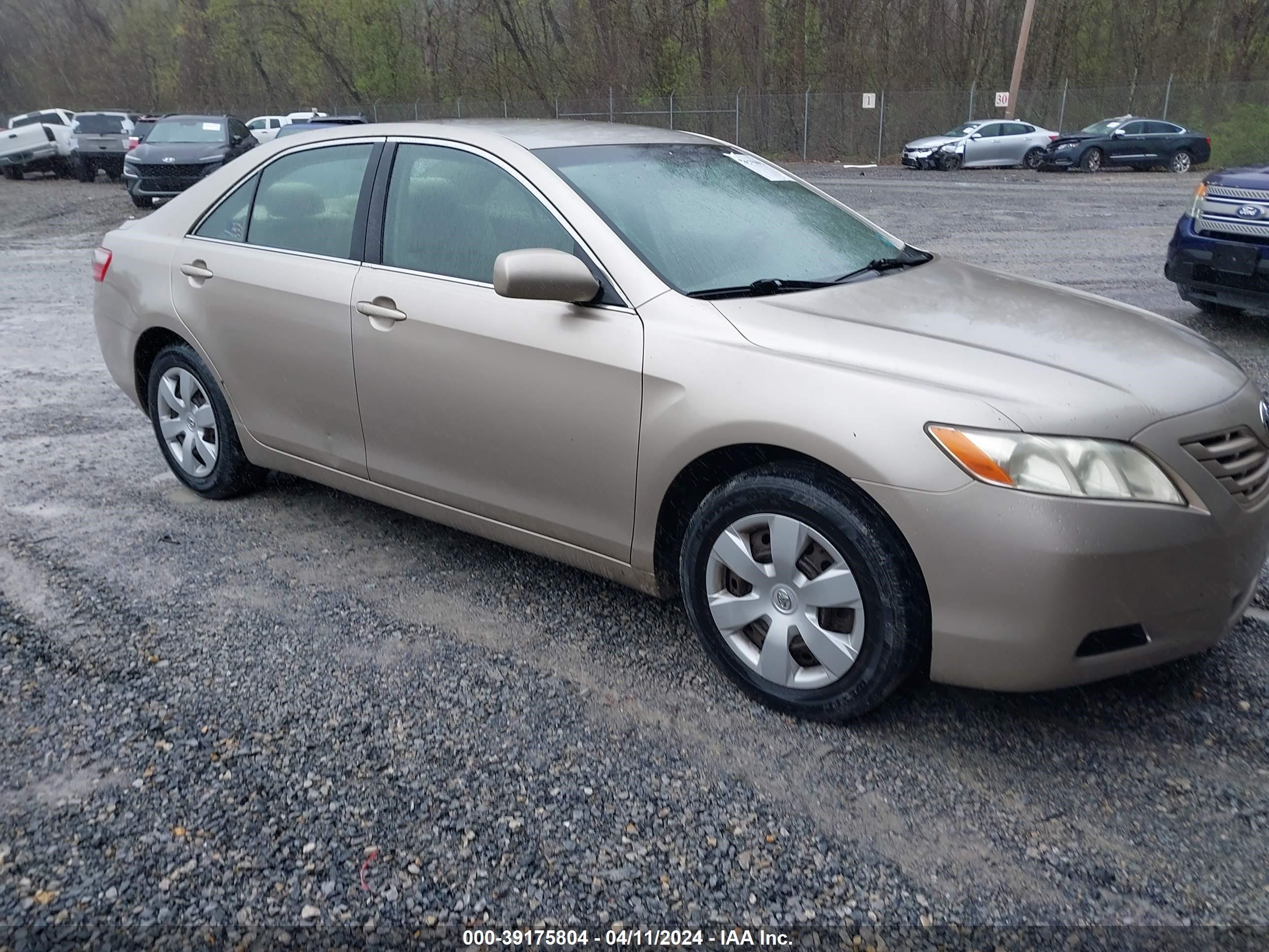 TOYOTA CAMRY 2007 jtnbe46k373029877