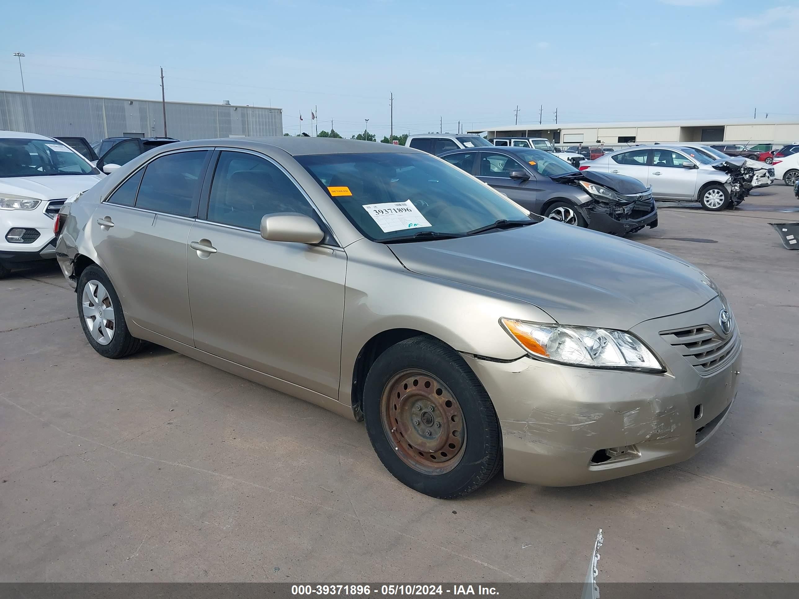 TOYOTA CAMRY 2007 jtnbe46k373050244