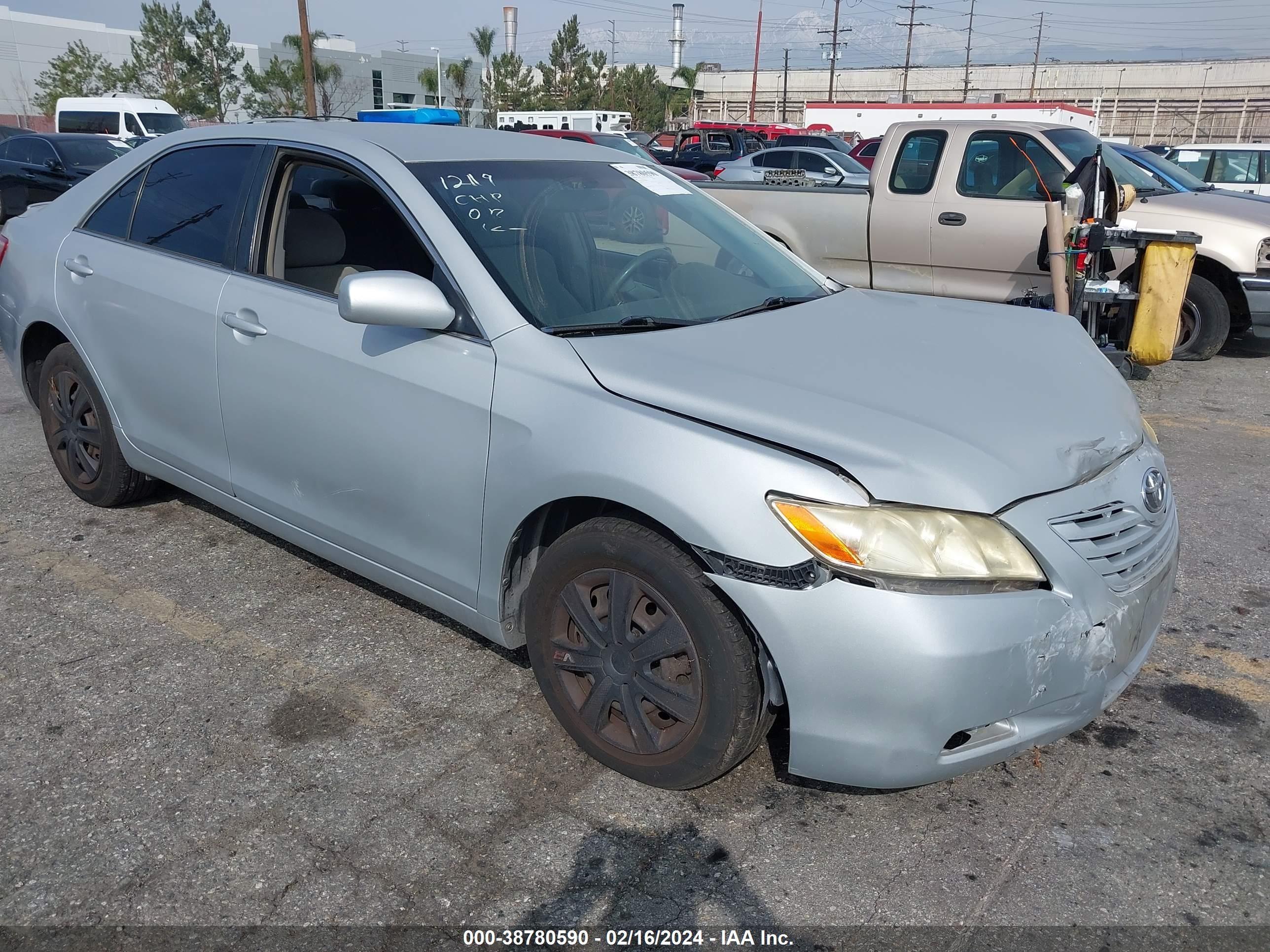 TOYOTA CAMRY 2007 jtnbe46k473034750