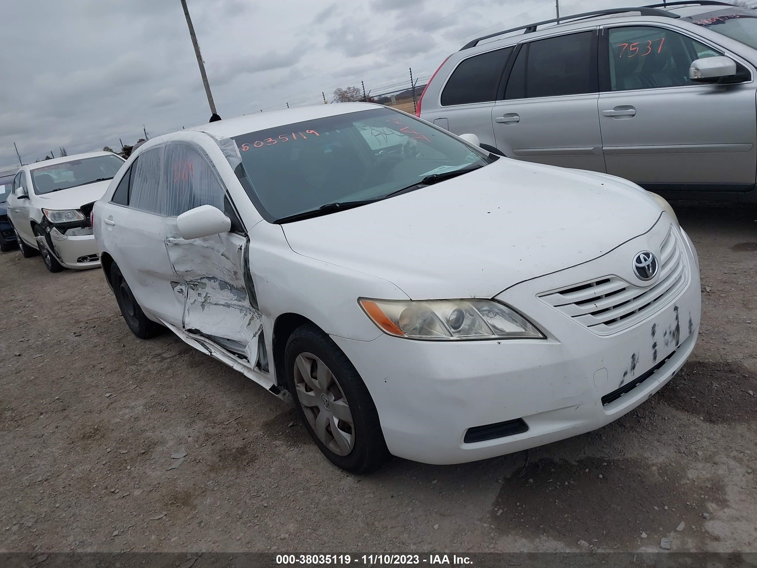 TOYOTA CAMRY 2007 jtnbe46k673054787