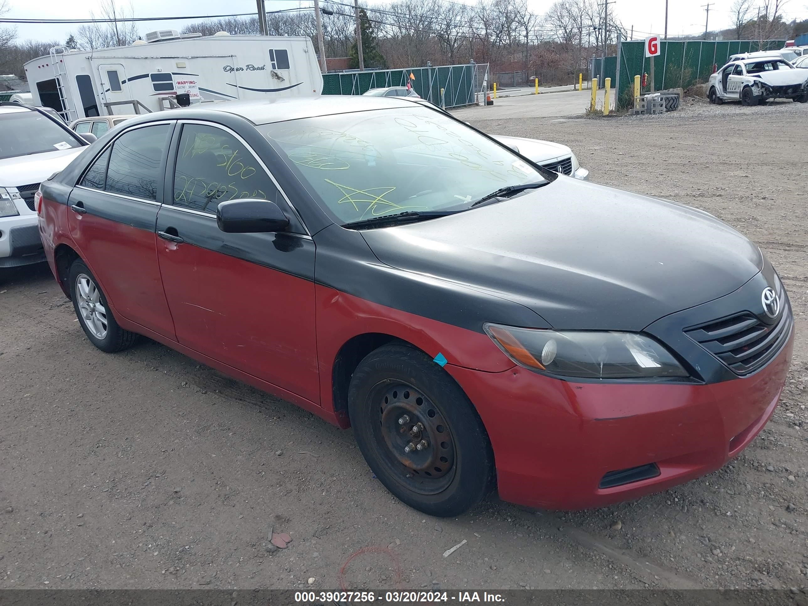 TOYOTA CAMRY 2007 jtnbe46k673090446