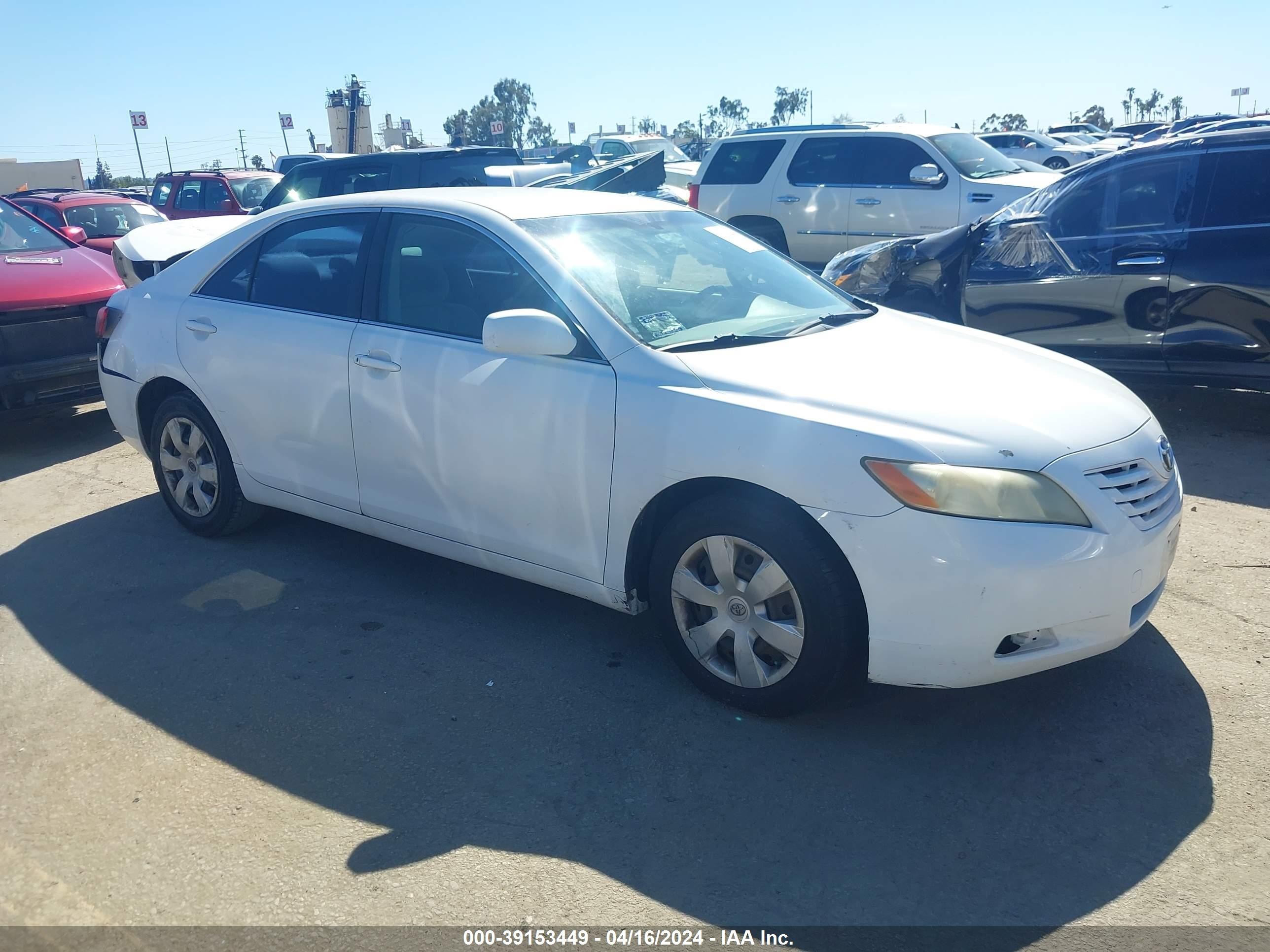 TOYOTA CAMRY 2007 jtnbe46k773026903