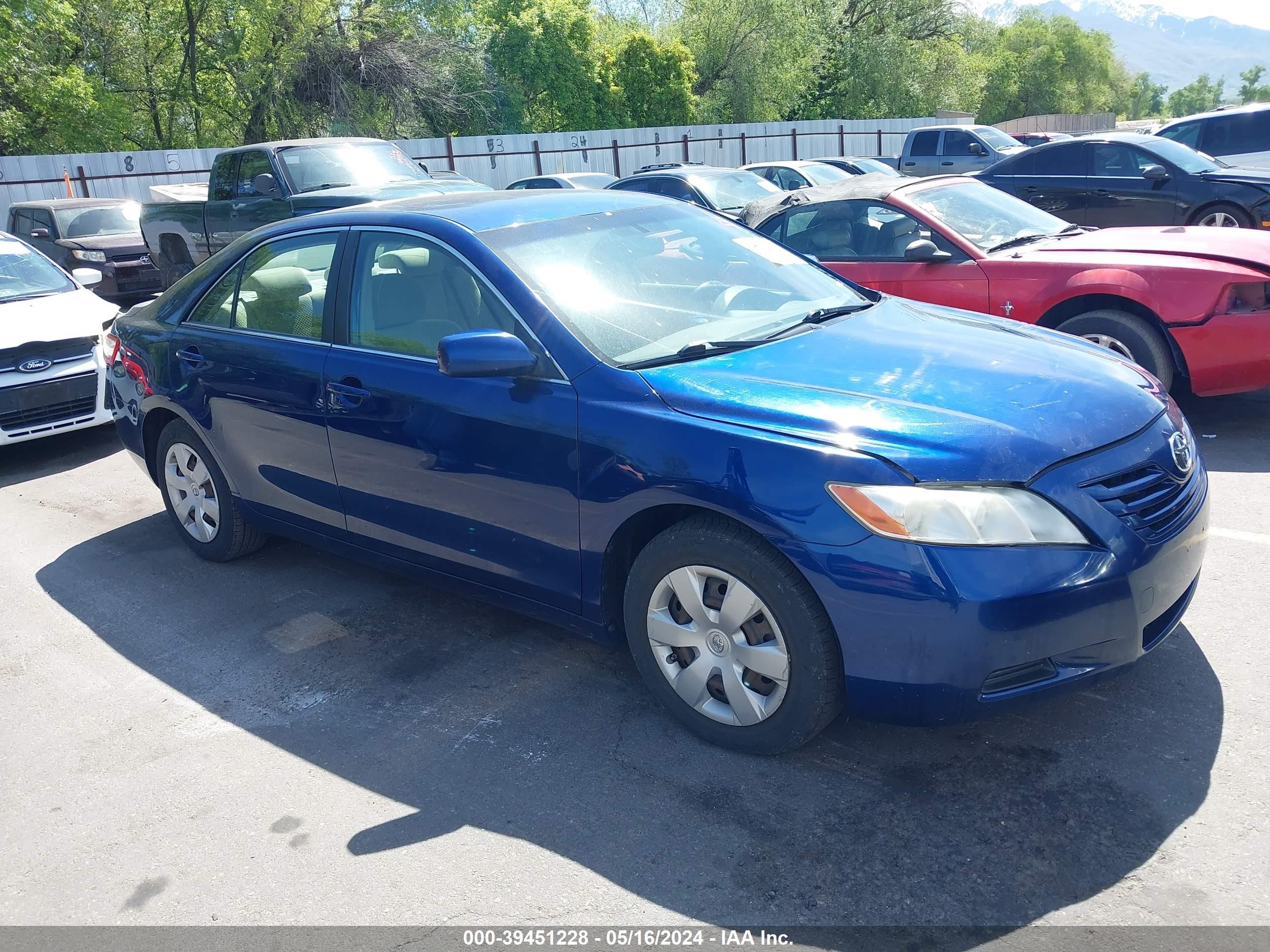 TOYOTA CAMRY 2007 jtnbe46k773043622