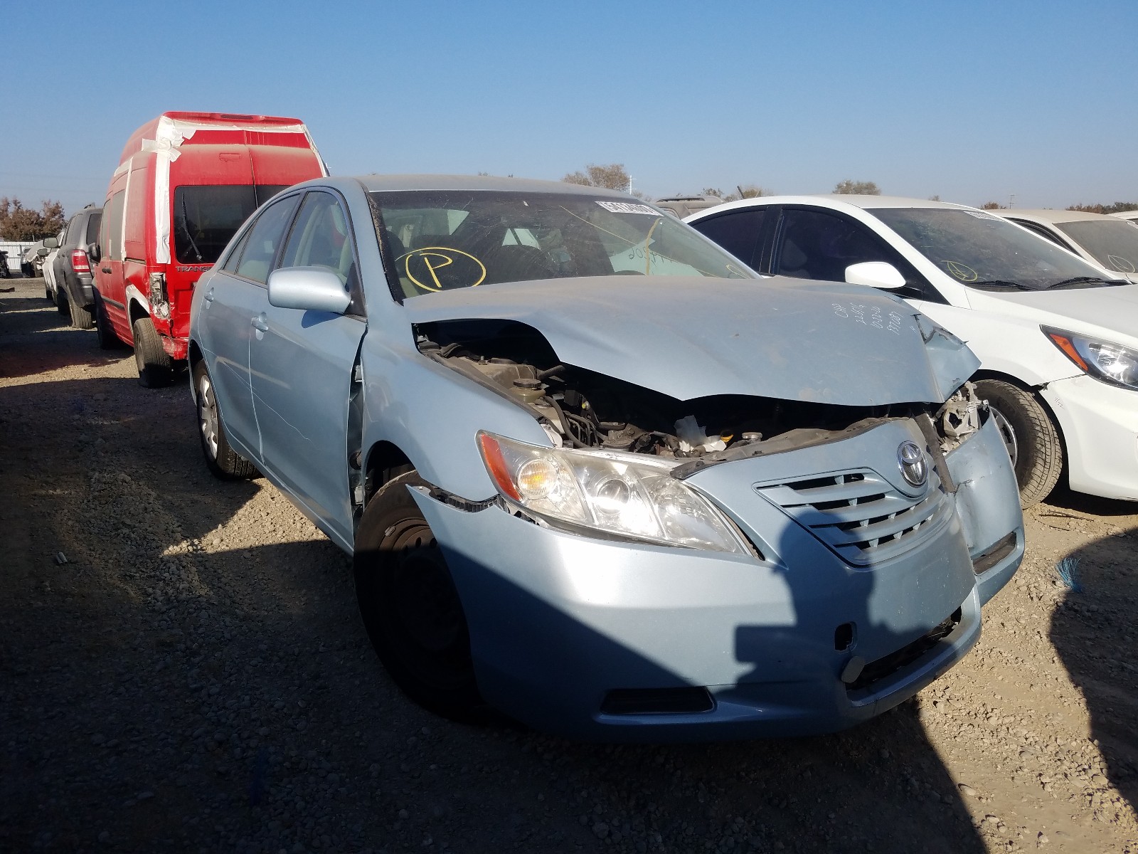 TOYOTA CAMRY CE 2007 jtnbe46k773049145