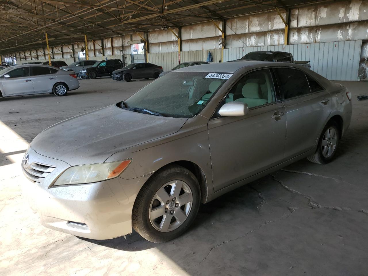 TOYOTA CAMRY 2007 jtnbe46k773050392