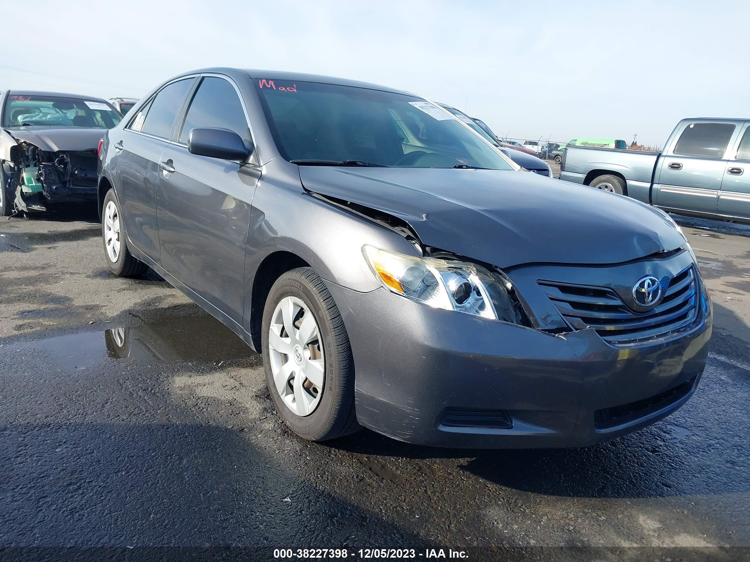 TOYOTA CAMRY 2007 jtnbe46k773065961