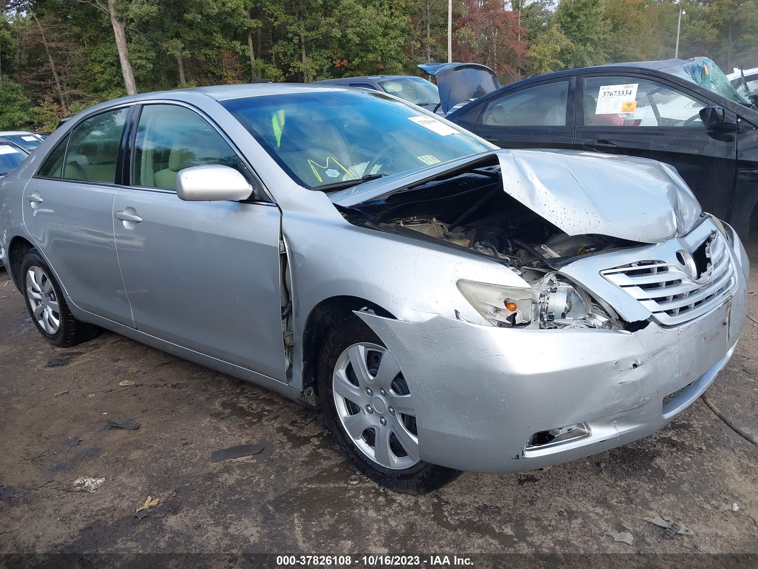 TOYOTA CAMRY 2007 jtnbe46k773107867